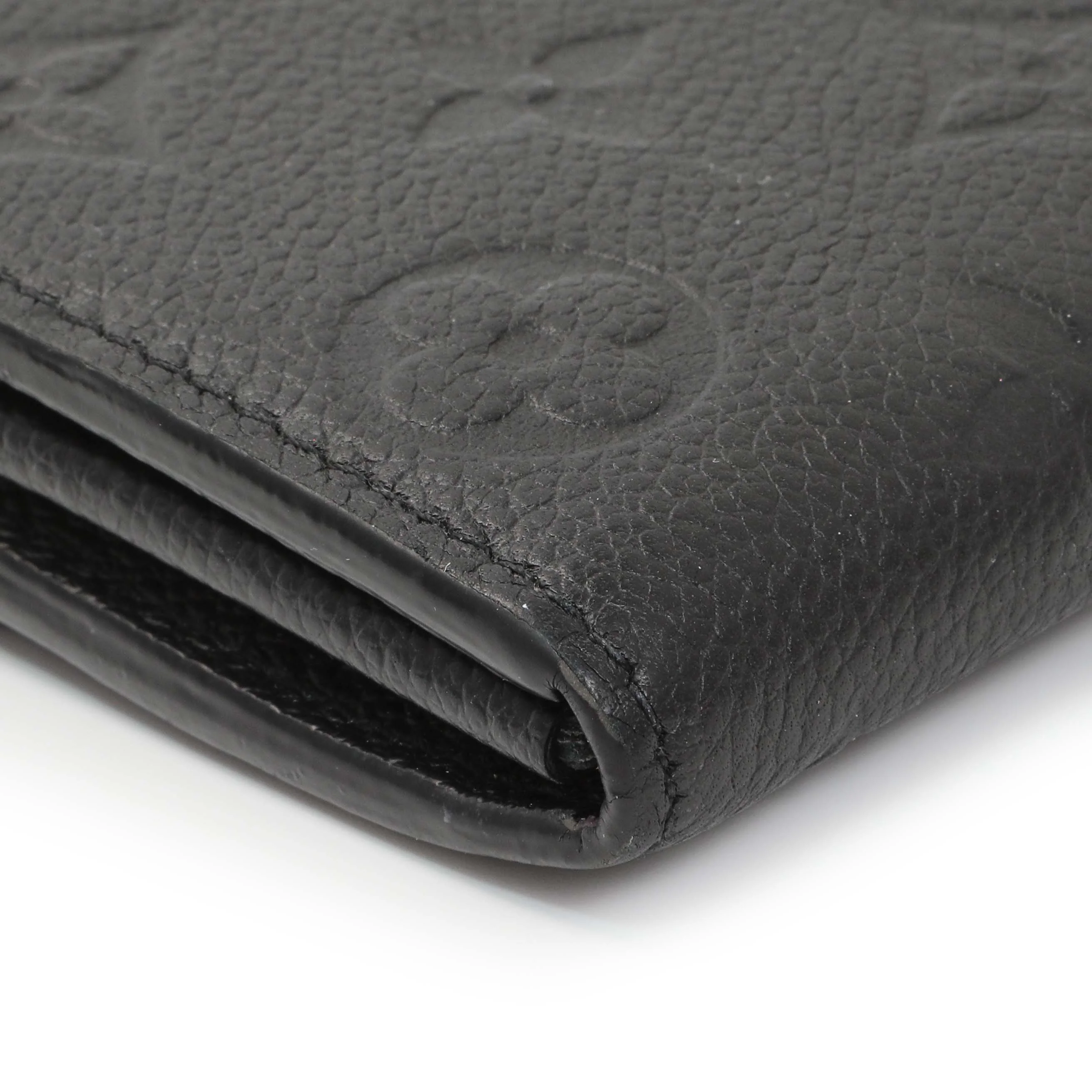 Louis Vuitton Black Monogram Empreinte Sarah Wallet - Image 8
