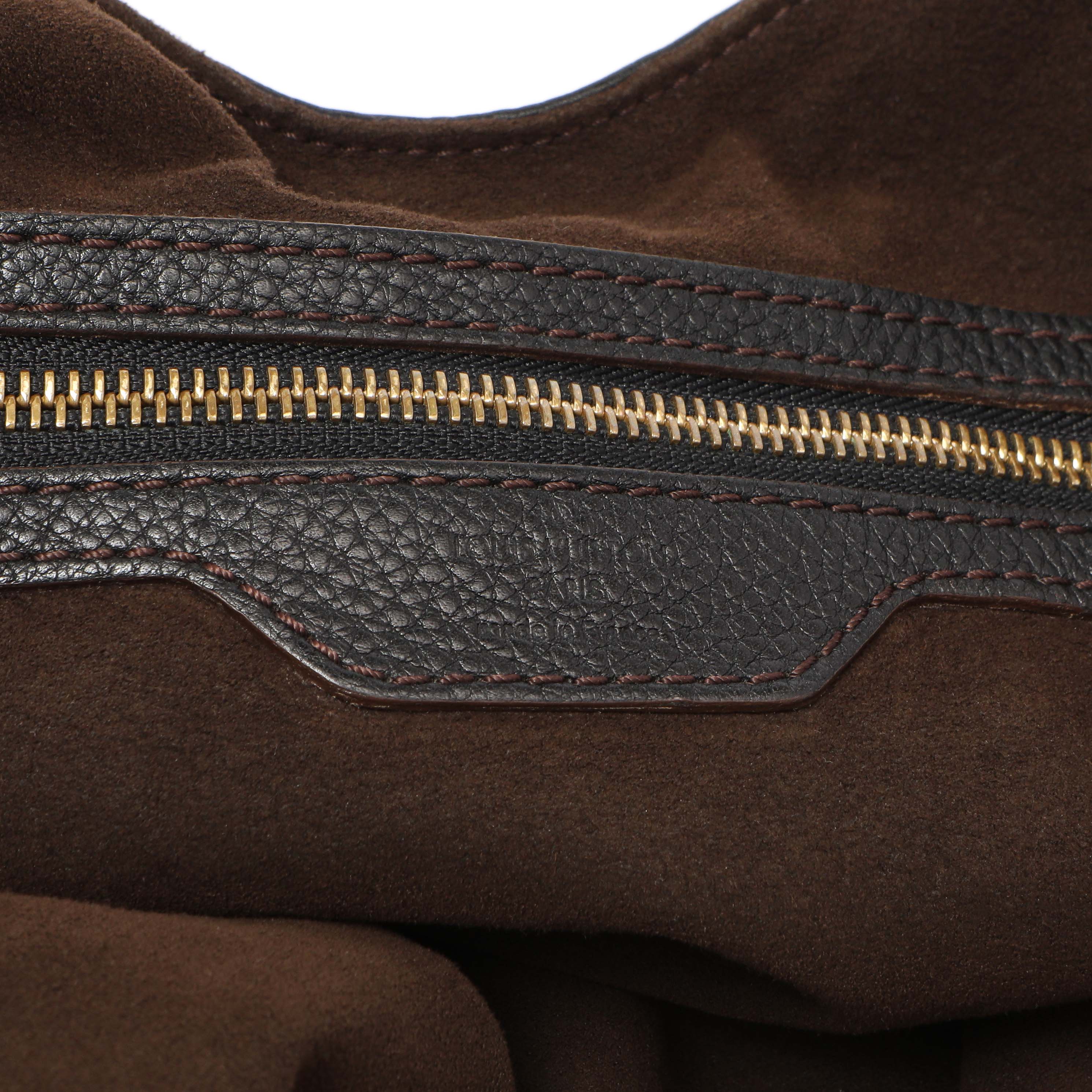Louis Vuitton Black Monogram Mahina L - Image 5