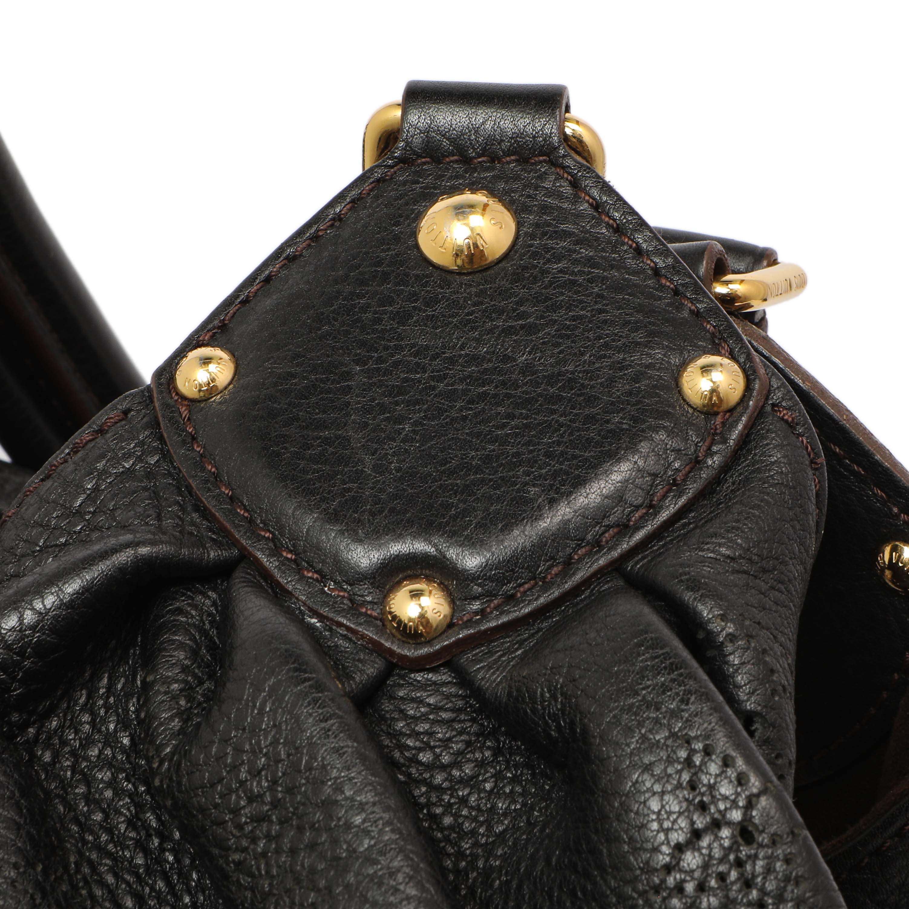 Louis Vuitton Black Monogram Mahina L - Image 7