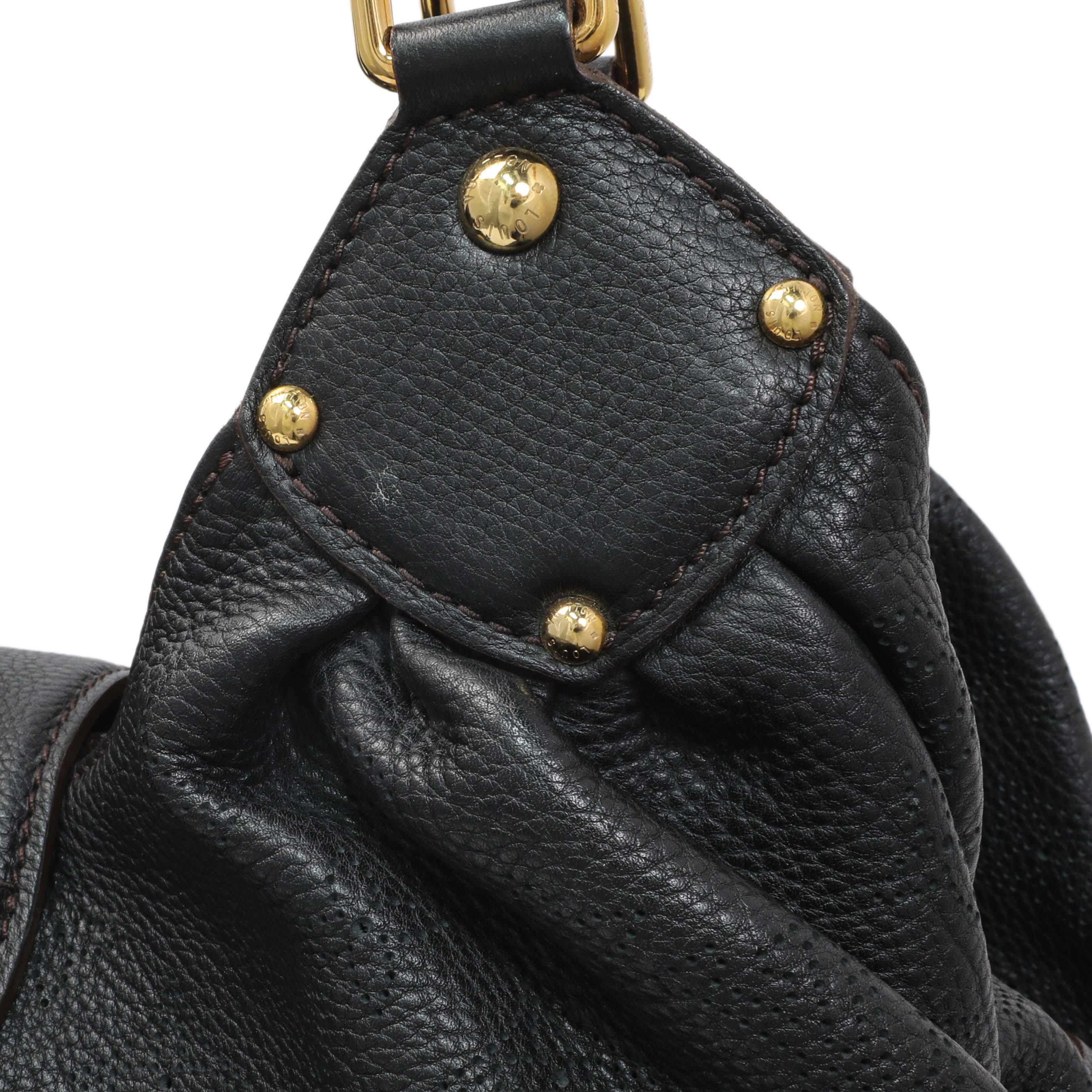 Louis Vuitton Black Monogram Mahina L - Image 7