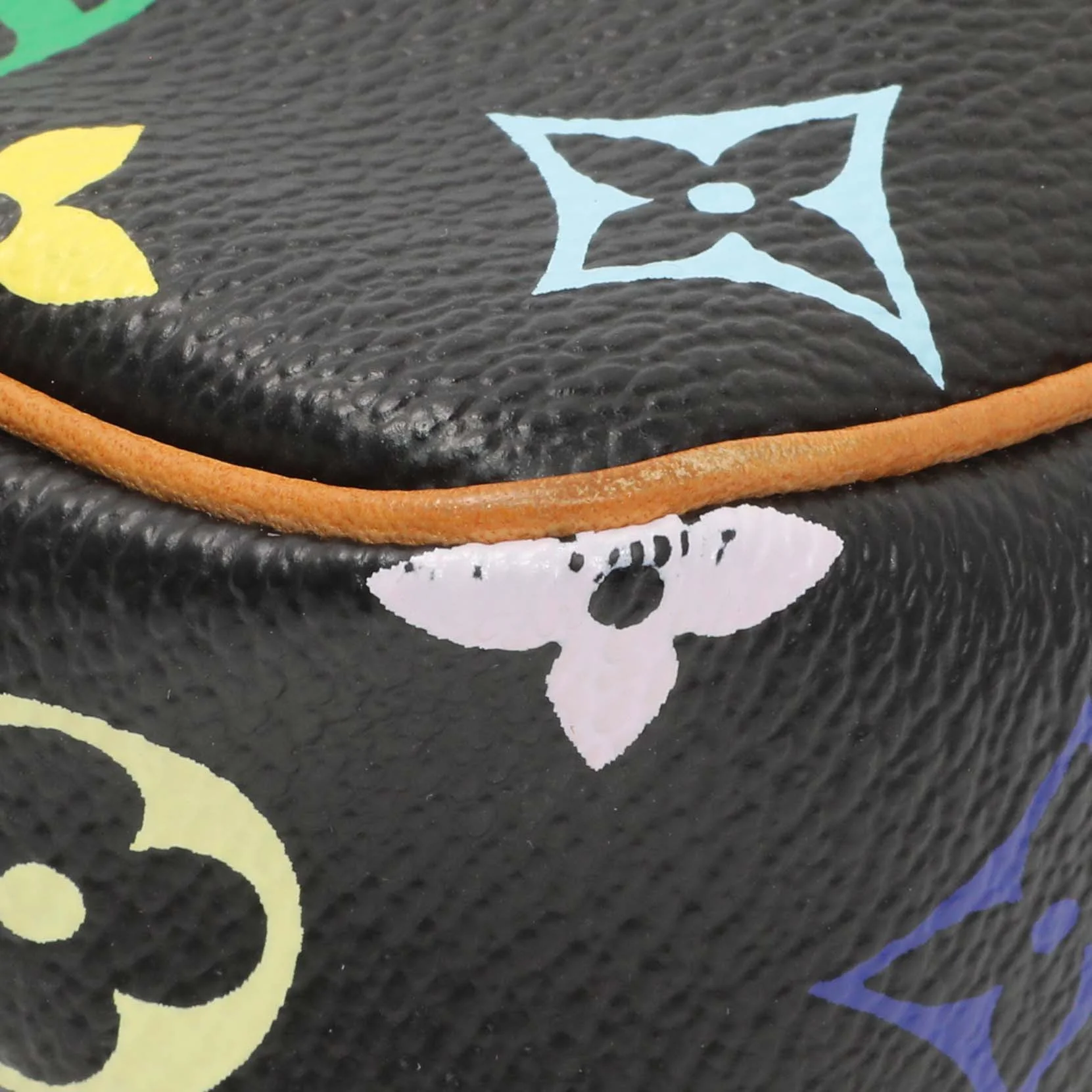 Louis Vuitton Black Monogram Multicolor Pochette Accessories - Image 6