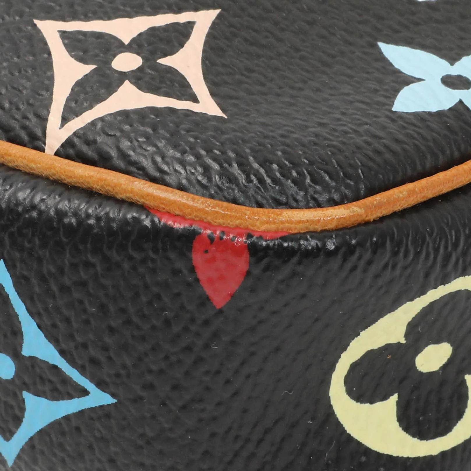 Louis Vuitton Black Monogram Multicolor Pochette Accessories - Image 7