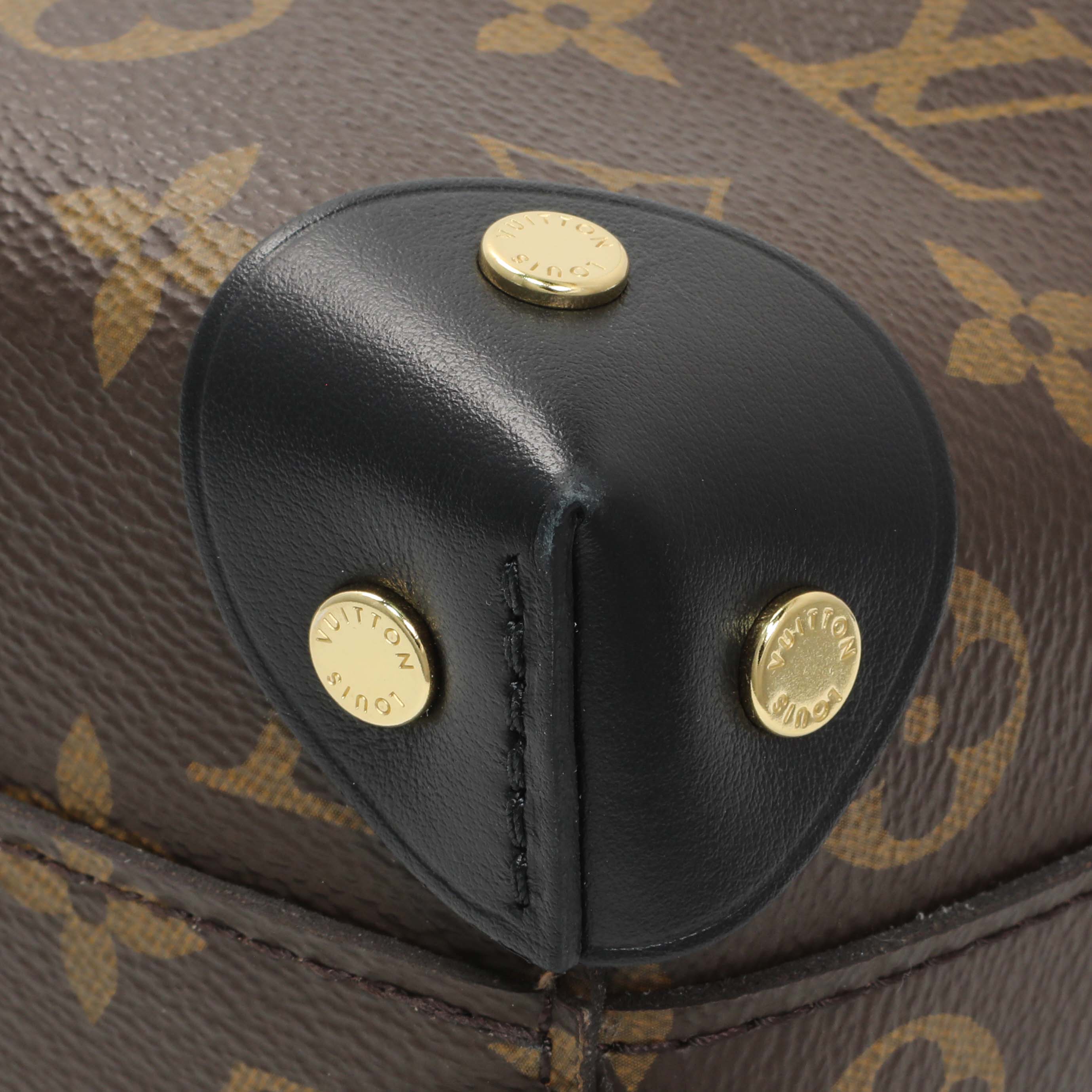 Louis Vuitton Black Monogram Petite Malle Souple - Image 7