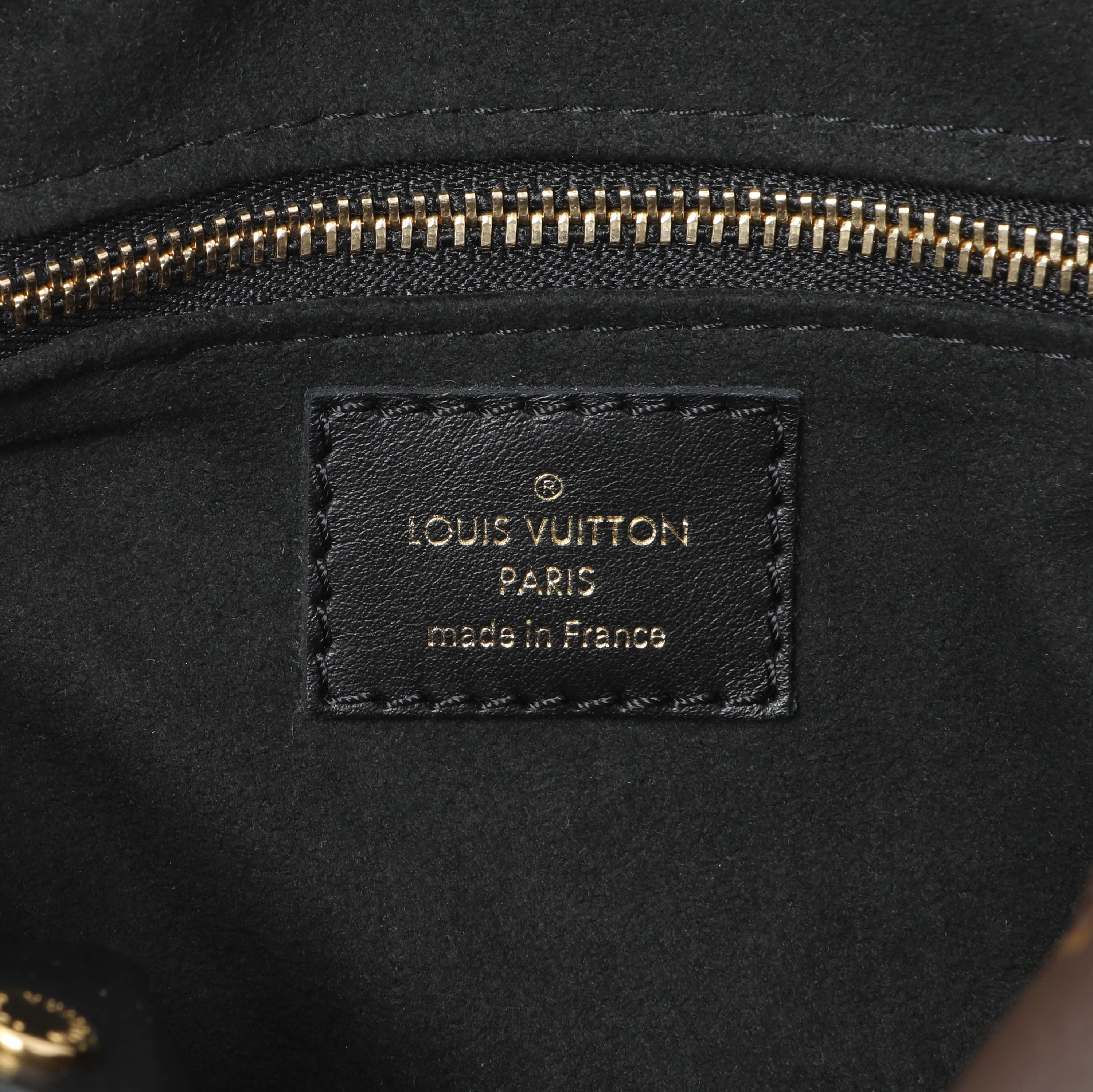 Louis Vuitton Black Monogram Petite Malle Souple - Image 9