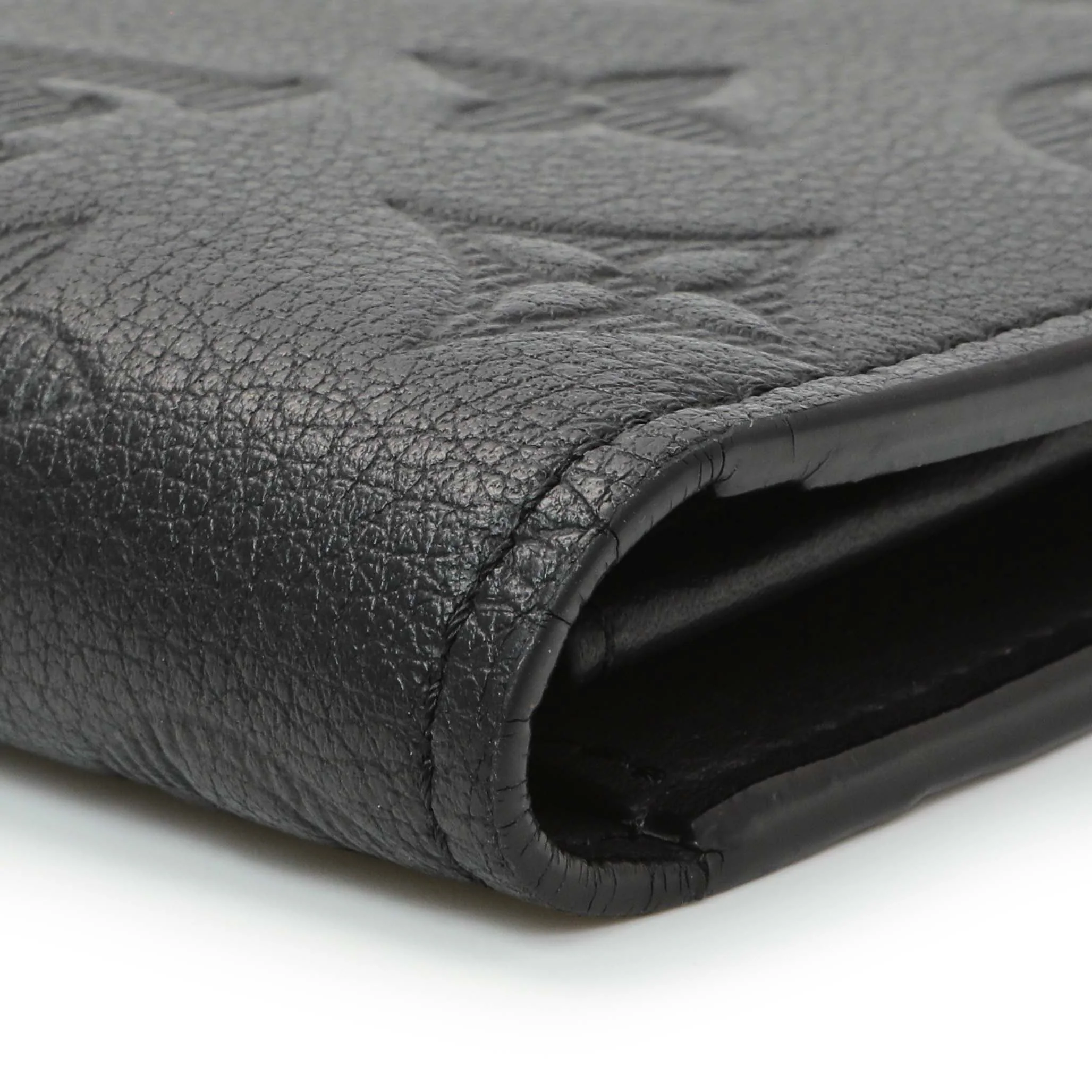 Louis Vuitton Black Monogram Shadow Brazza Wallet - Image 11