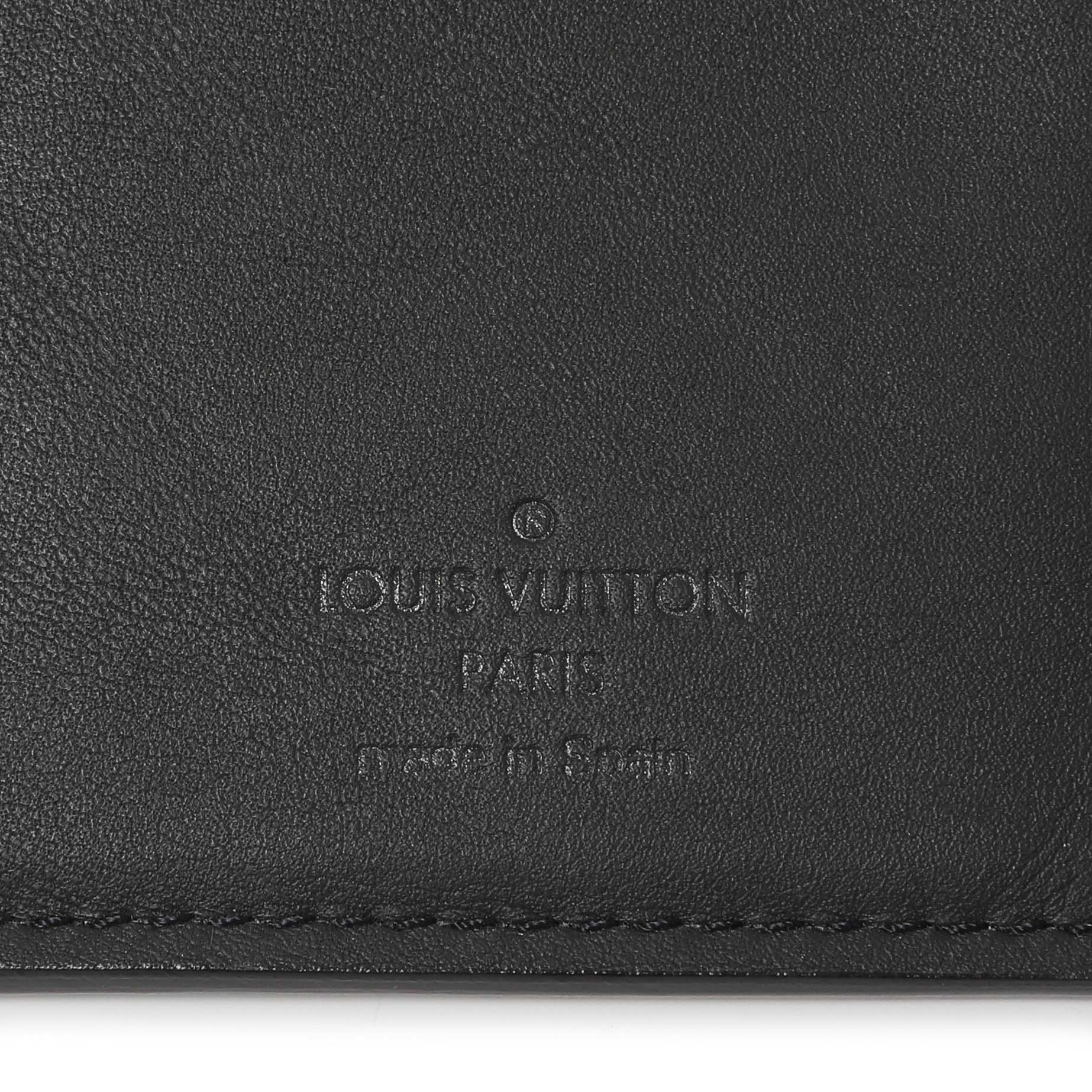 Louis Vuitton Black Monogram Shadow Brazza Wallet - Image 13