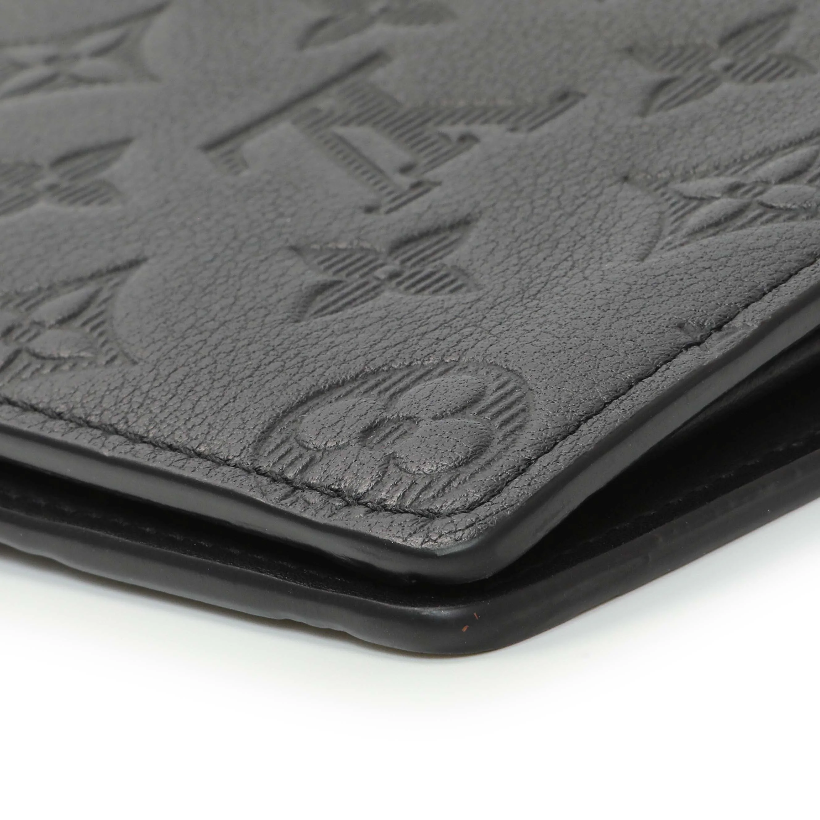 Louis Vuitton Black Monogram Shadow Brazza Wallet - Image 5
