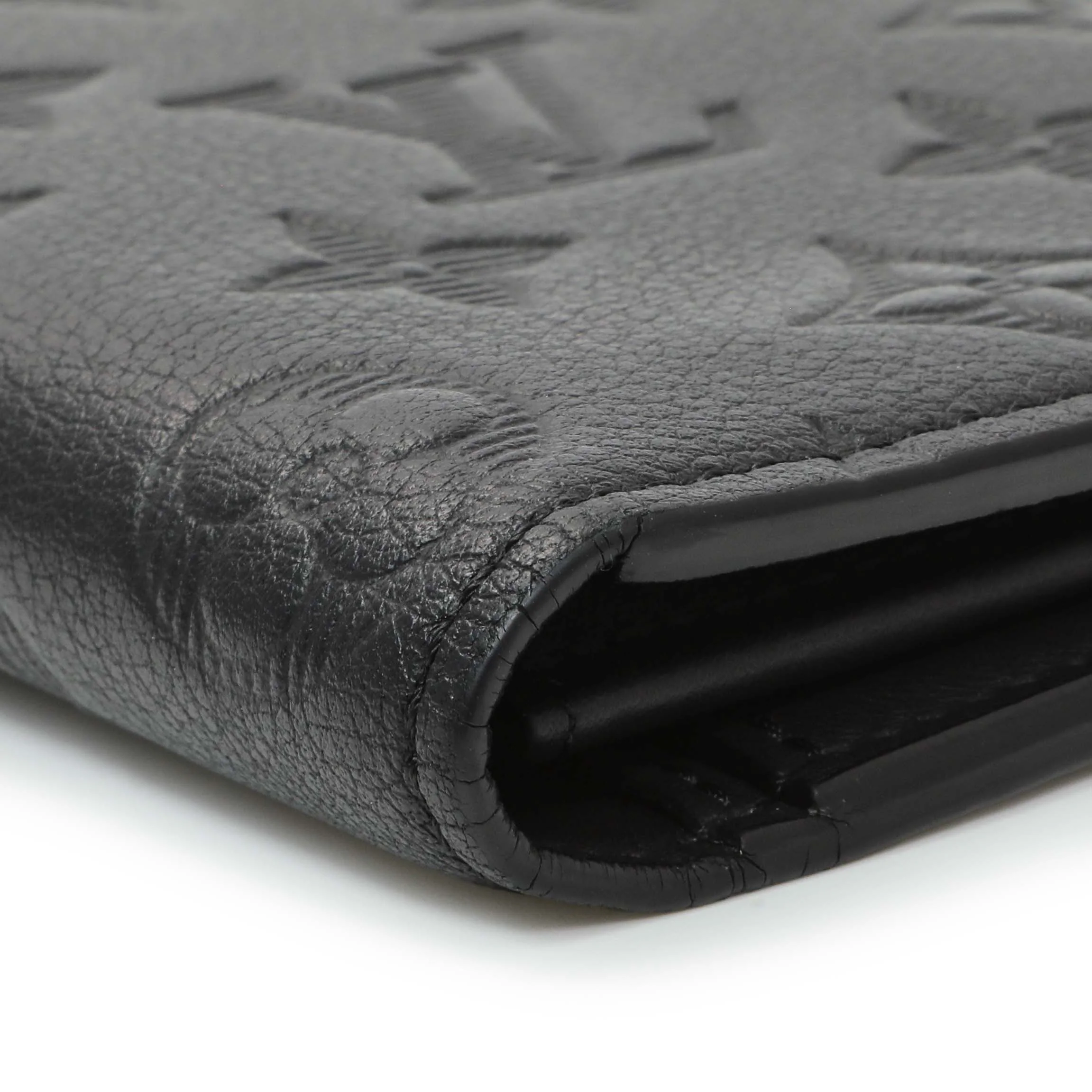 Louis Vuitton Black Monogram Shadow Brazza Wallet - Image 7