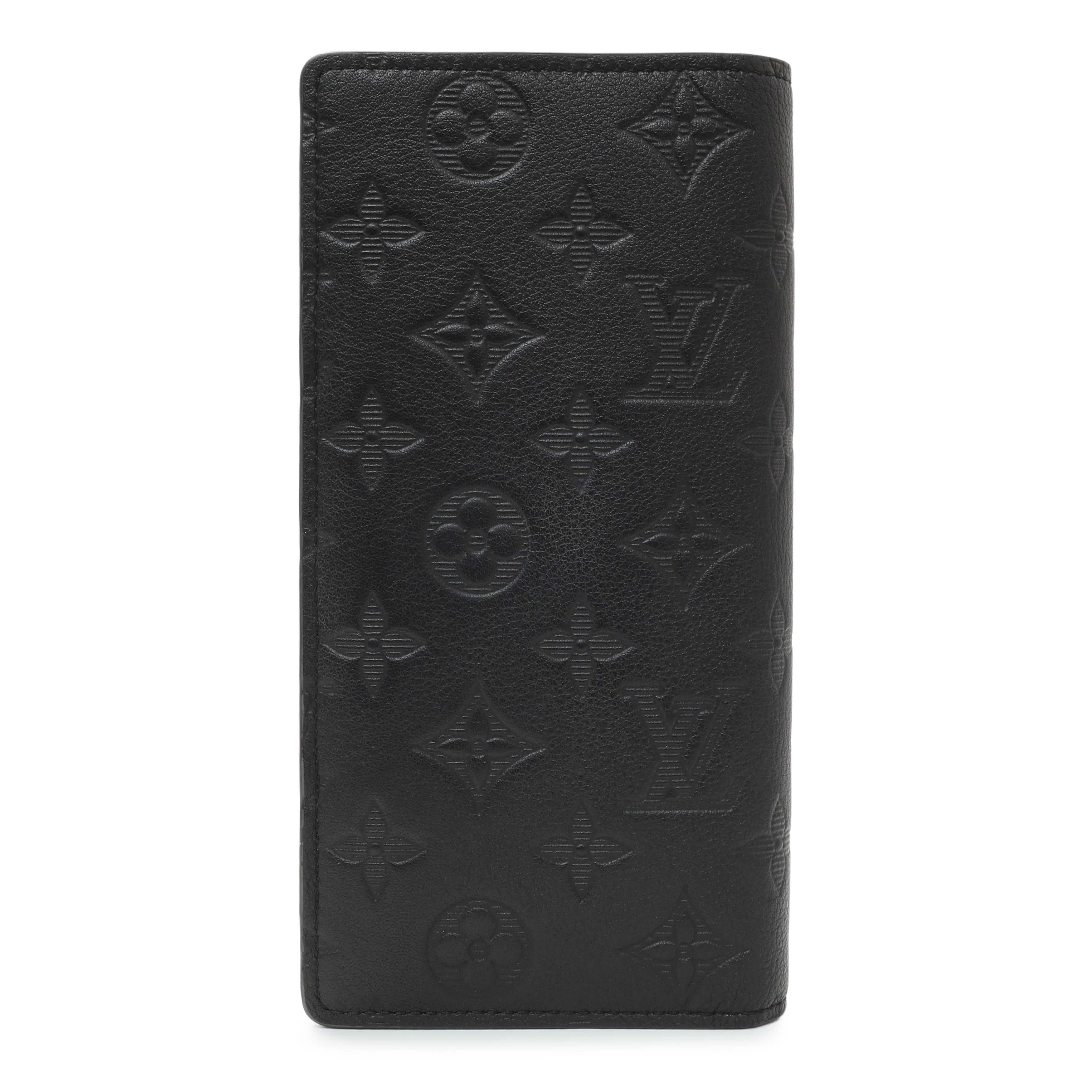 Louis Vuitton Black Monogram Shadow Brazza Wallet - Image 2