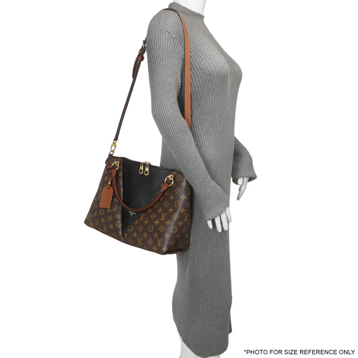 Louis Vuitton Black Monogram V Tote MM - Image 11