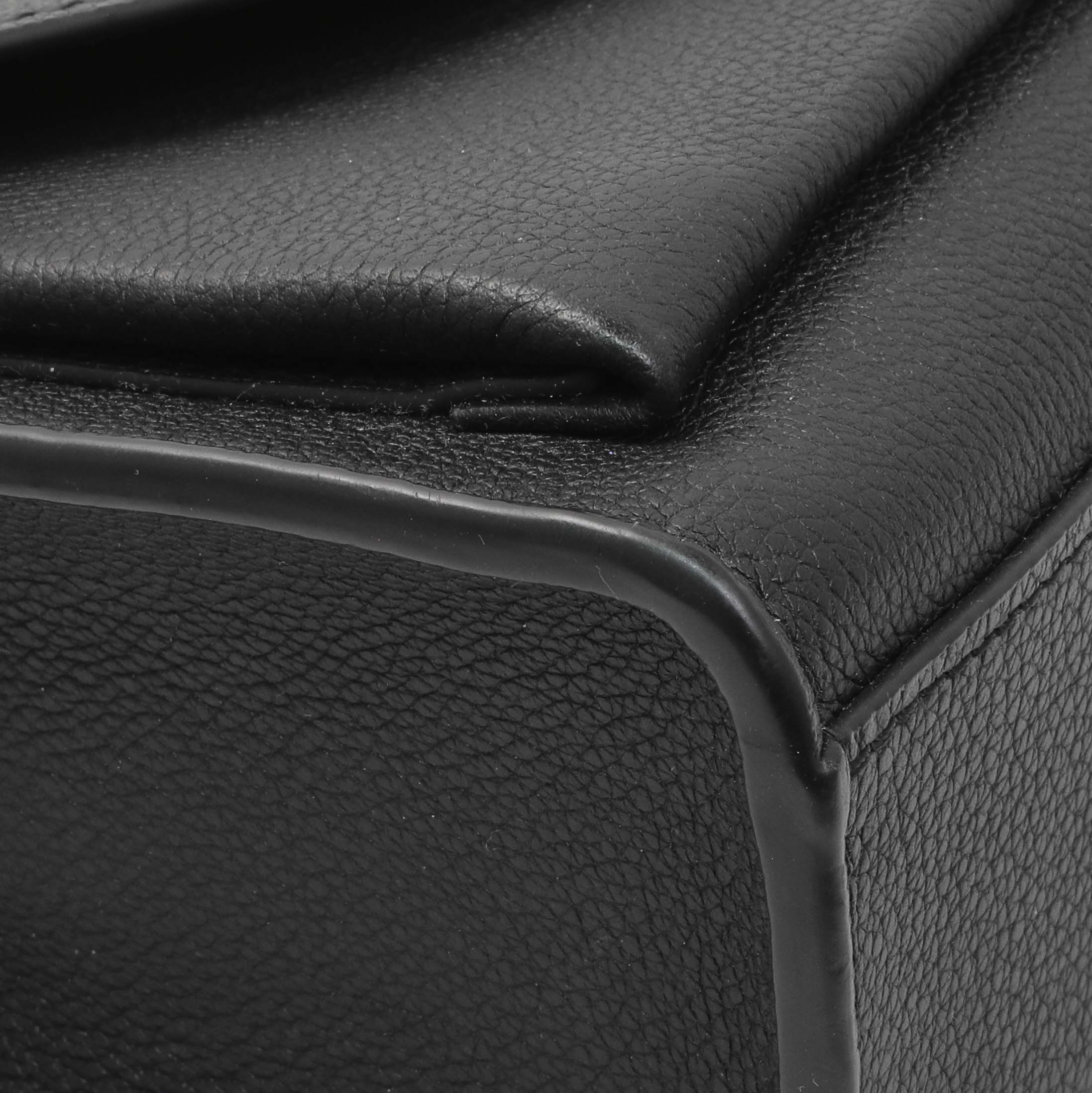 Louis Vuitton Black Soft Calfskin Mylockme Chain Bag - Image 4