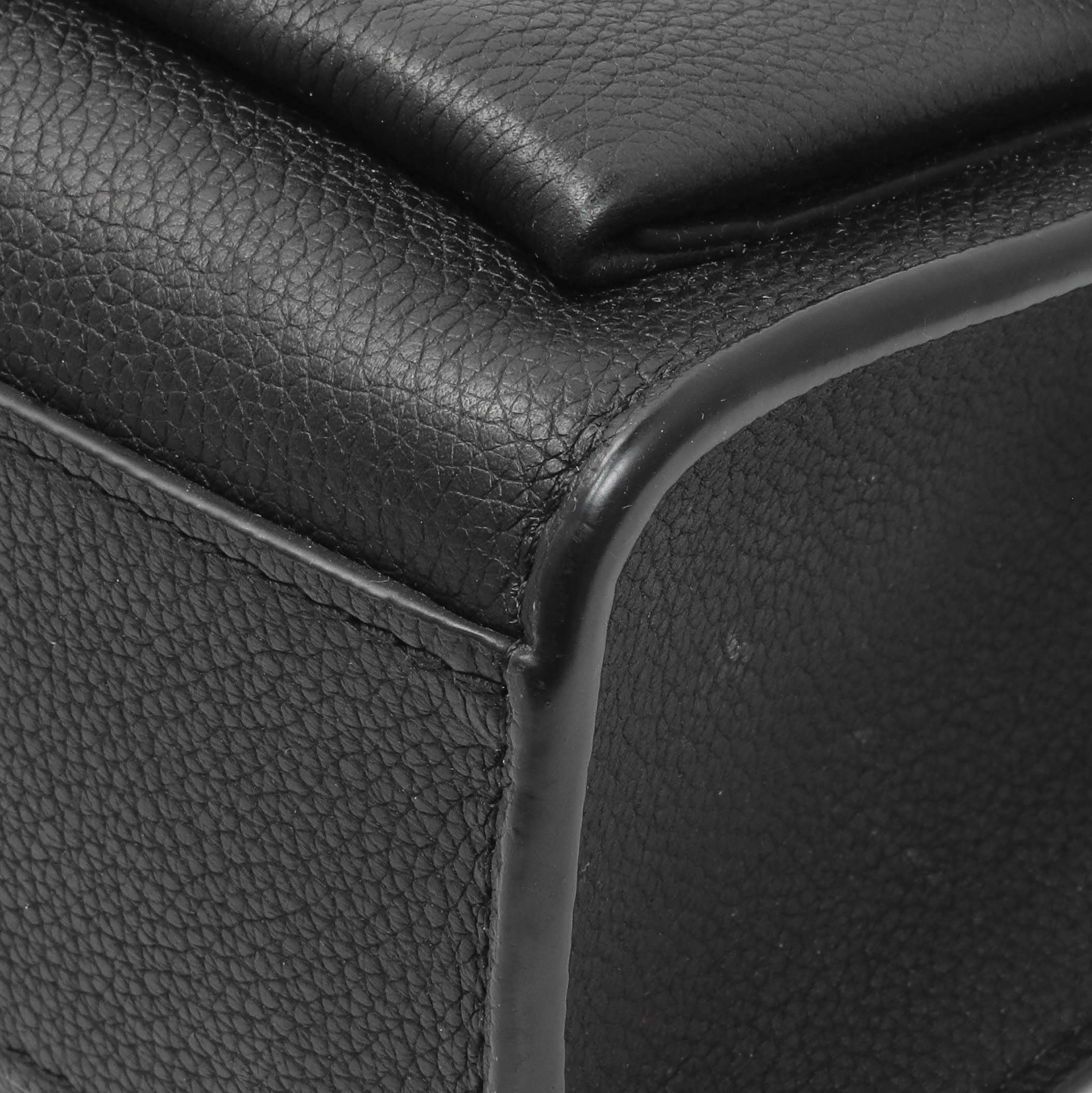 Louis Vuitton Black Soft Calfskin Mylockme Chain Bag - Image 5