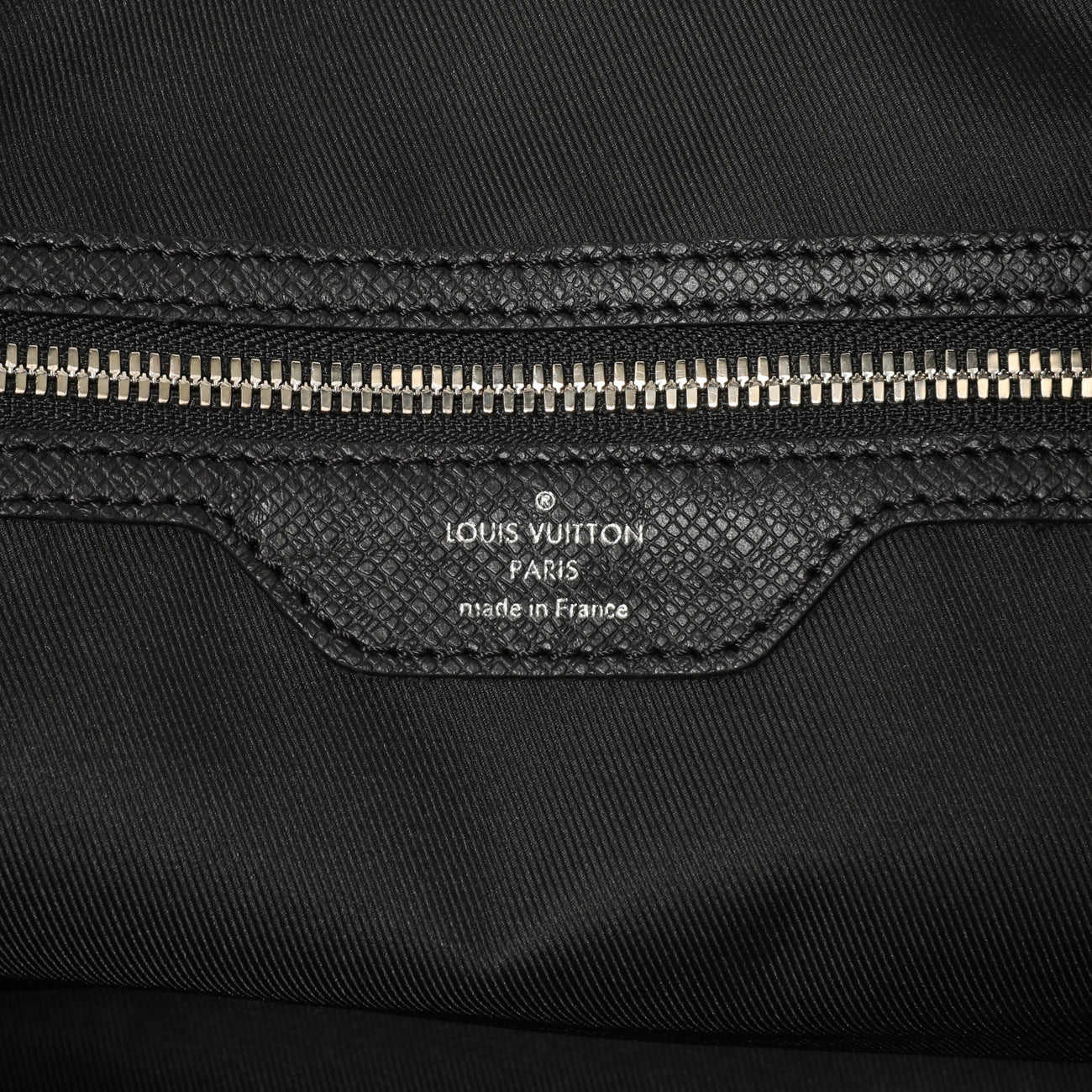 Louis Vuitton Black Taigarama Keepall Bandouliere 50 - Image 9