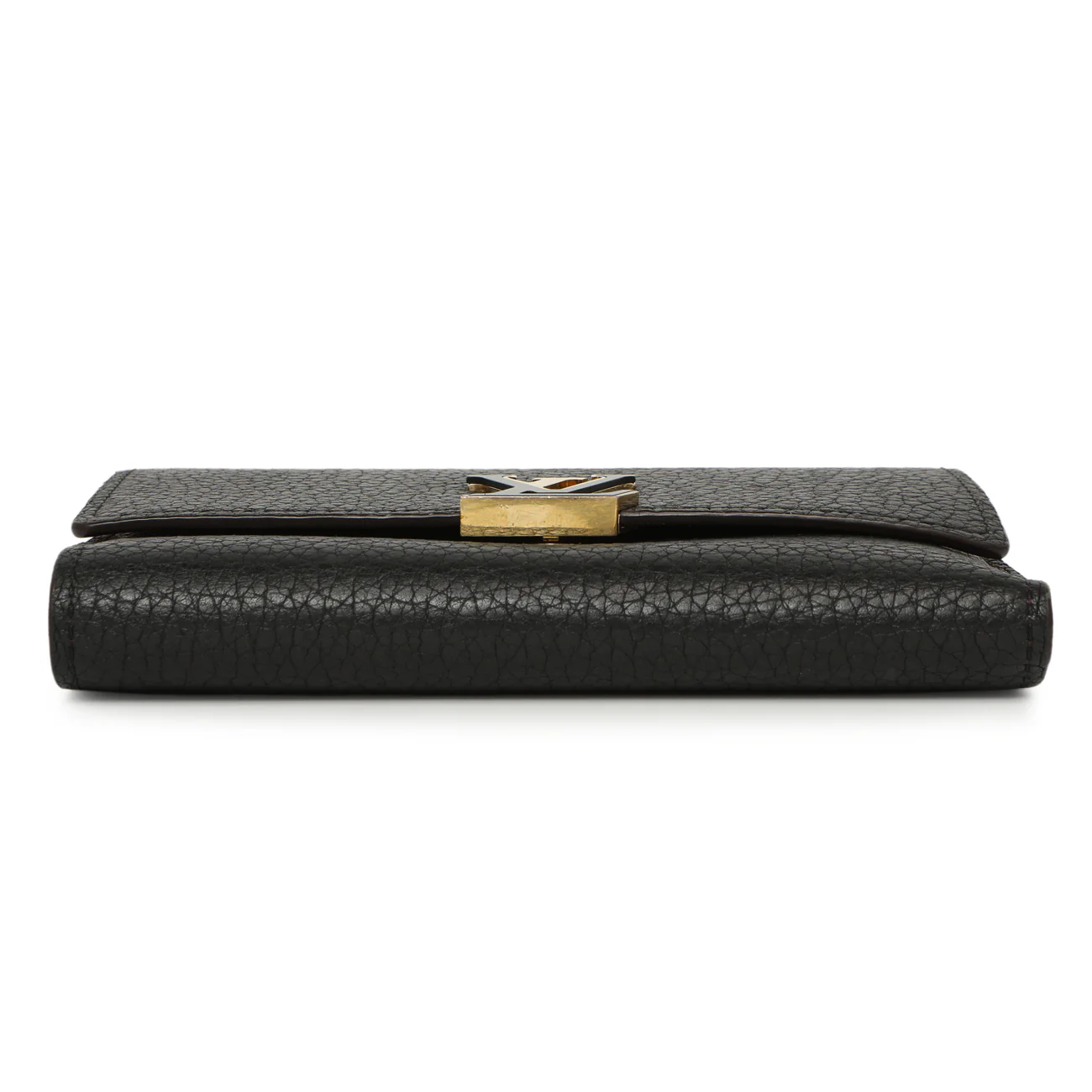 Louis Vuitton Black Taurillon Capucines Compact Wallet - Image 3