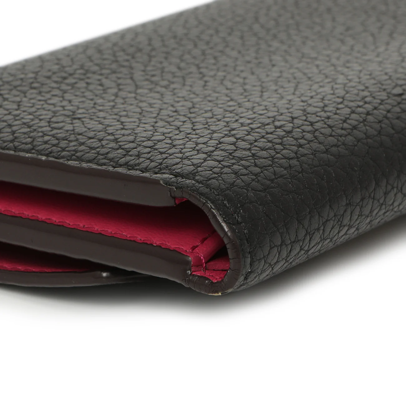Louis Vuitton Black Taurillon Capucines Compact Wallet - Image 8