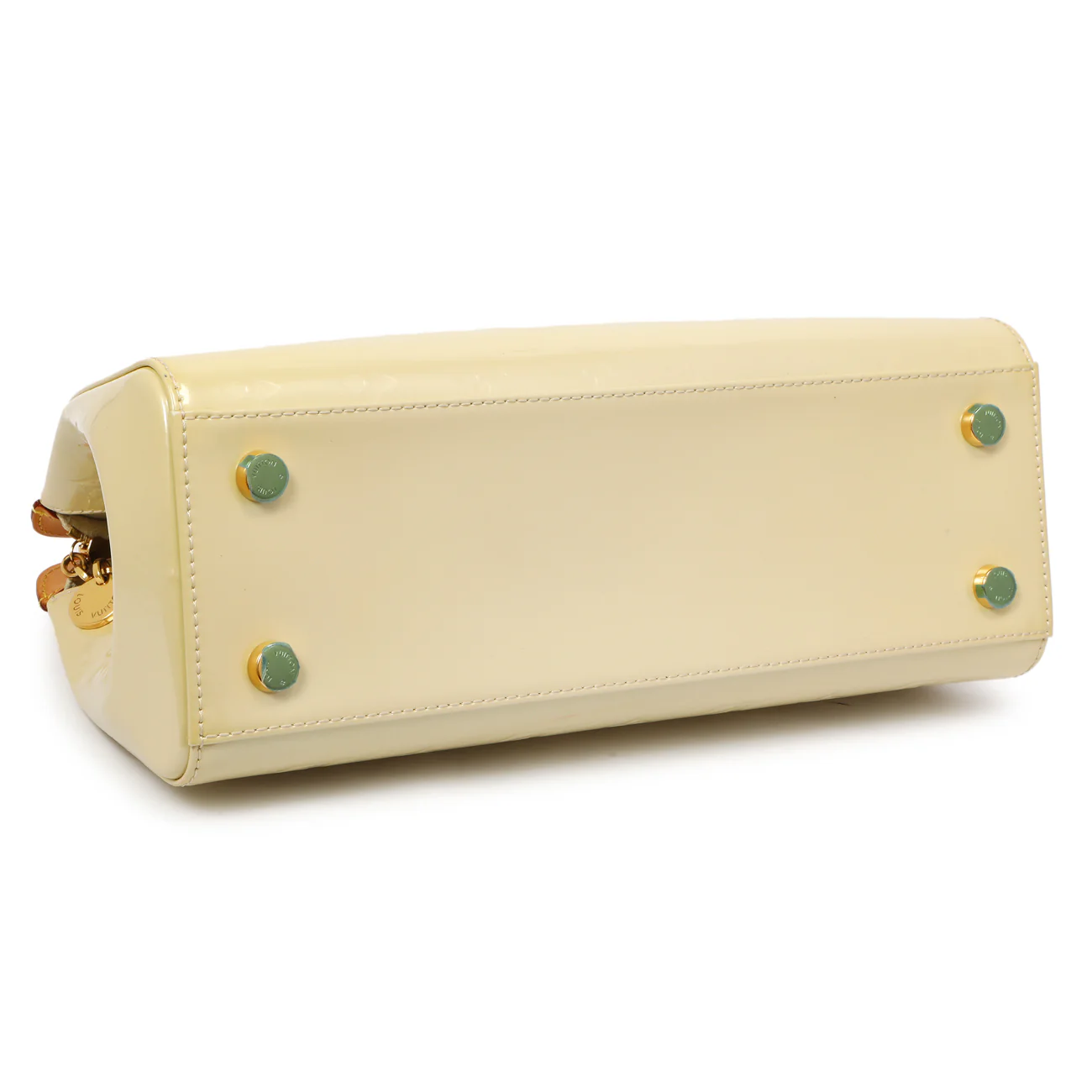 Louis Vuitton Blanc Corail Vernis Brea MM - Image 3