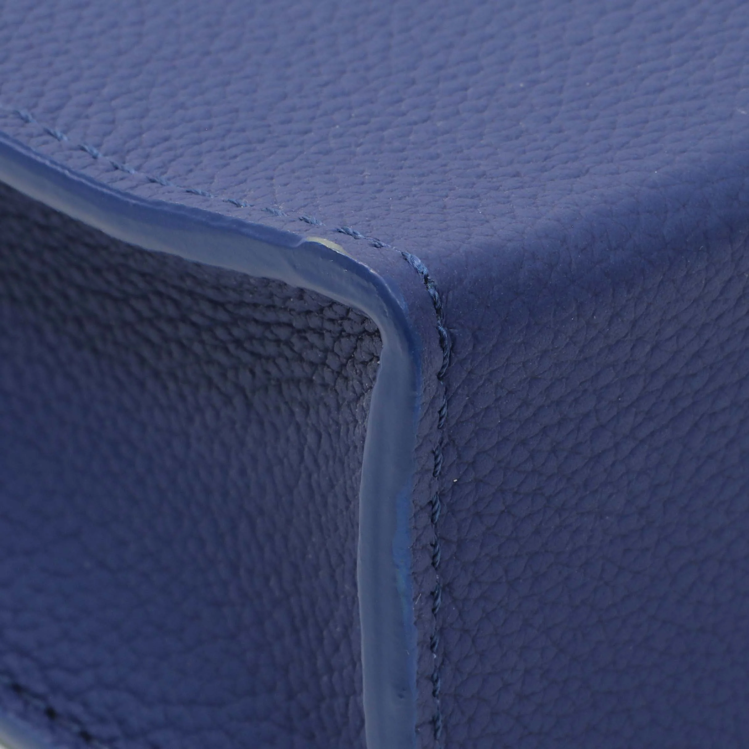 Louis Vuitton Blue Calfskin Virgil Abloh Sac Plat XS - Image 6