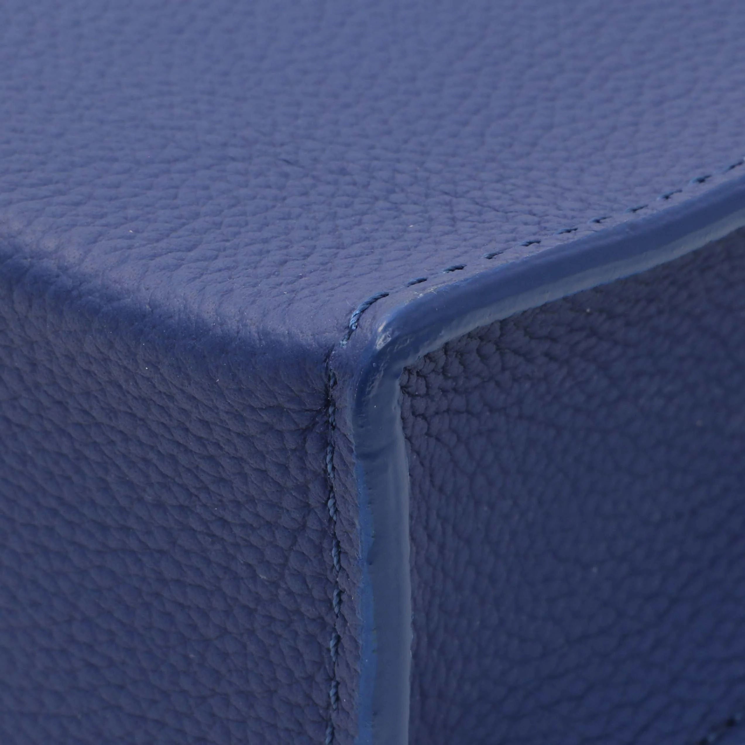 Louis Vuitton Blue Calfskin Virgil Abloh Sac Plat XS - Image 7