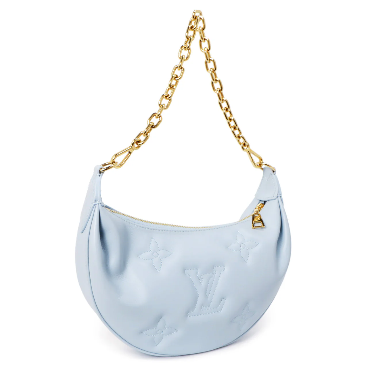Louis Vuitton Blue Glacier Calfskin Over The Moon - Image 2