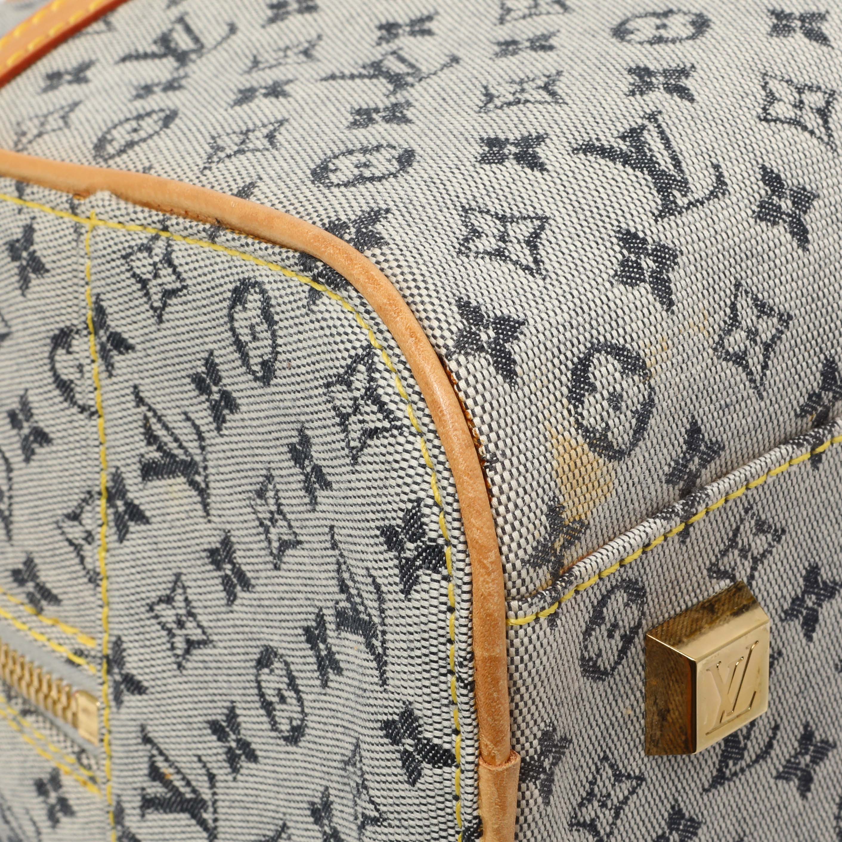 Louis Vuitton Blue Mini Monogram Marie - Image 4
