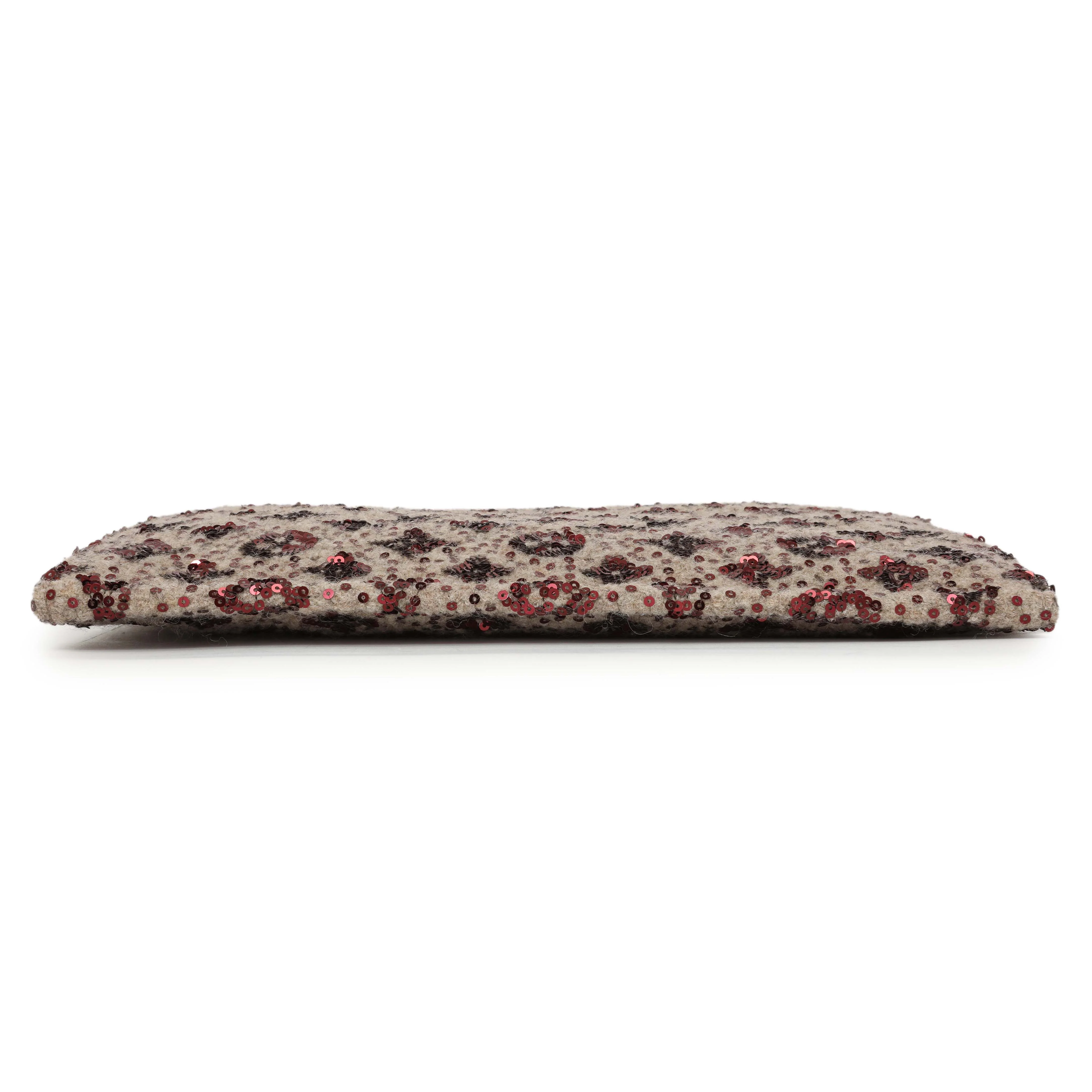 Louis Vuitton Bordeaux Sequin Monogram Sunshine Express Pochette - Image 3