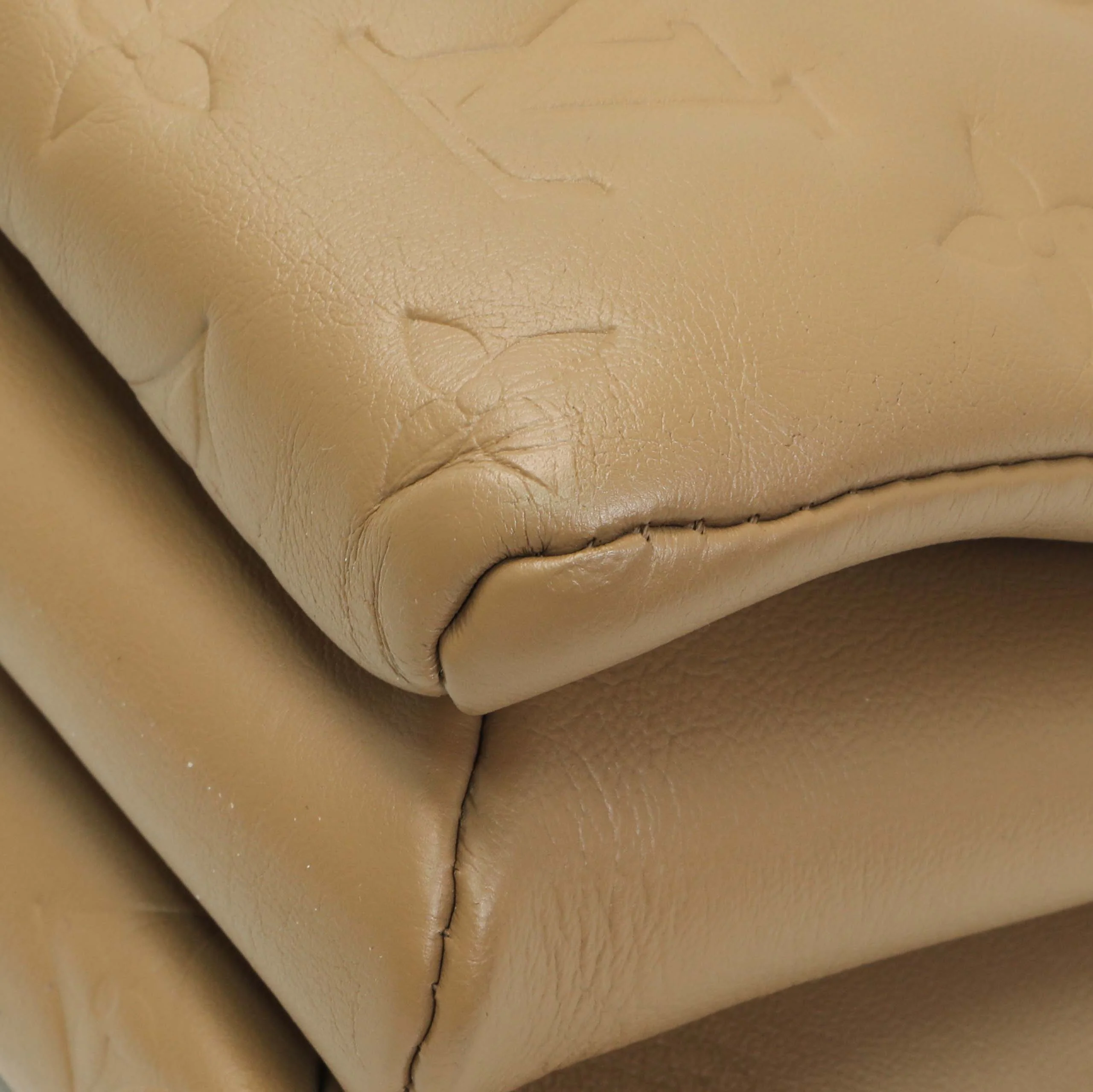 Louis Vuitton Camel Monogram Embossed Lambskin Coussin MM - Image 5