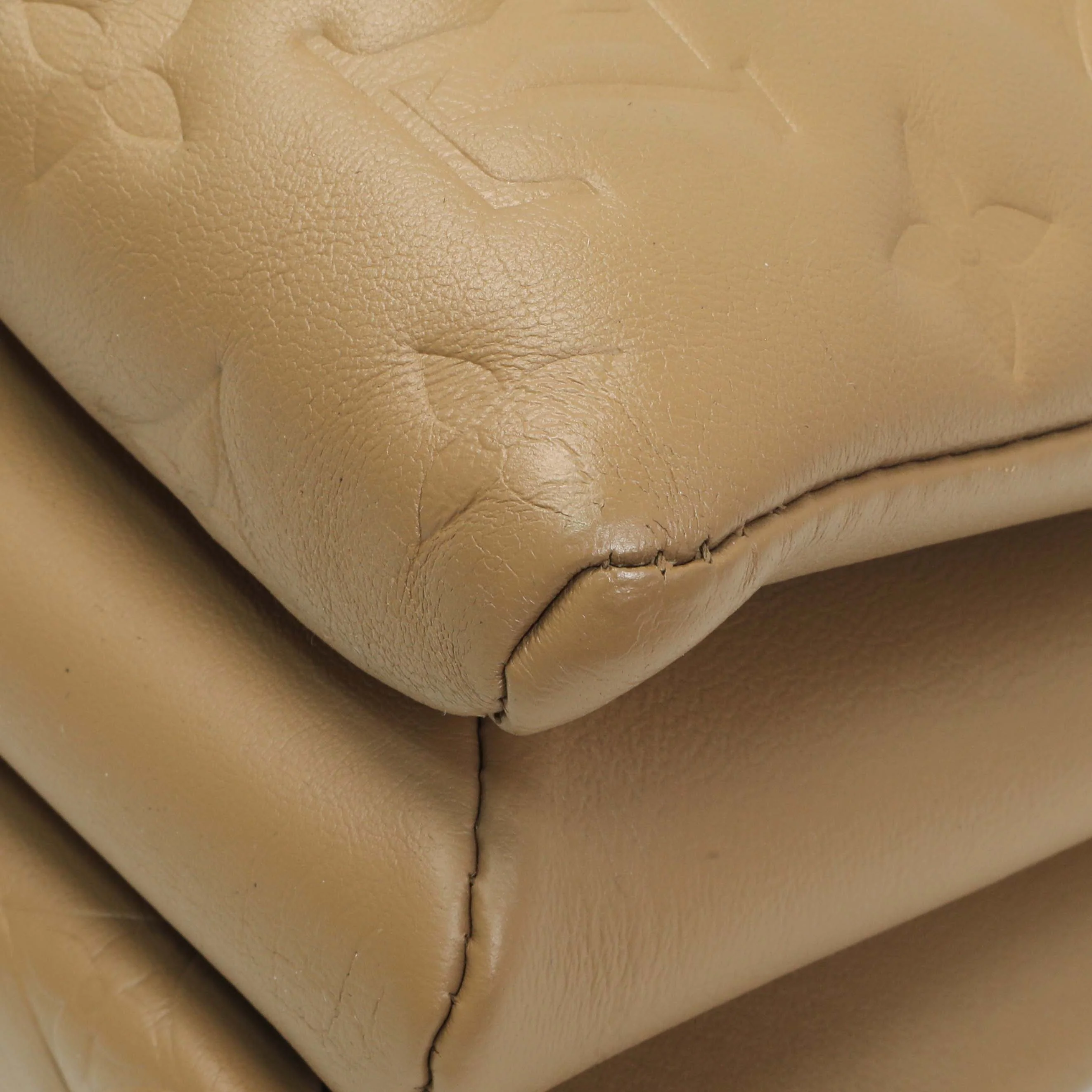 Louis Vuitton Camel Monogram Embossed Lambskin Coussin MM - Image 7