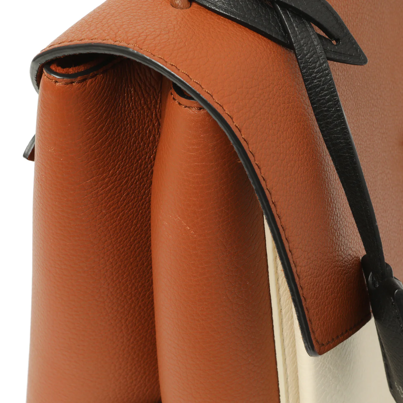Louis Vuitton Caramel Creme Black Soft Calfskin My Lockme Top Handle - Image 10