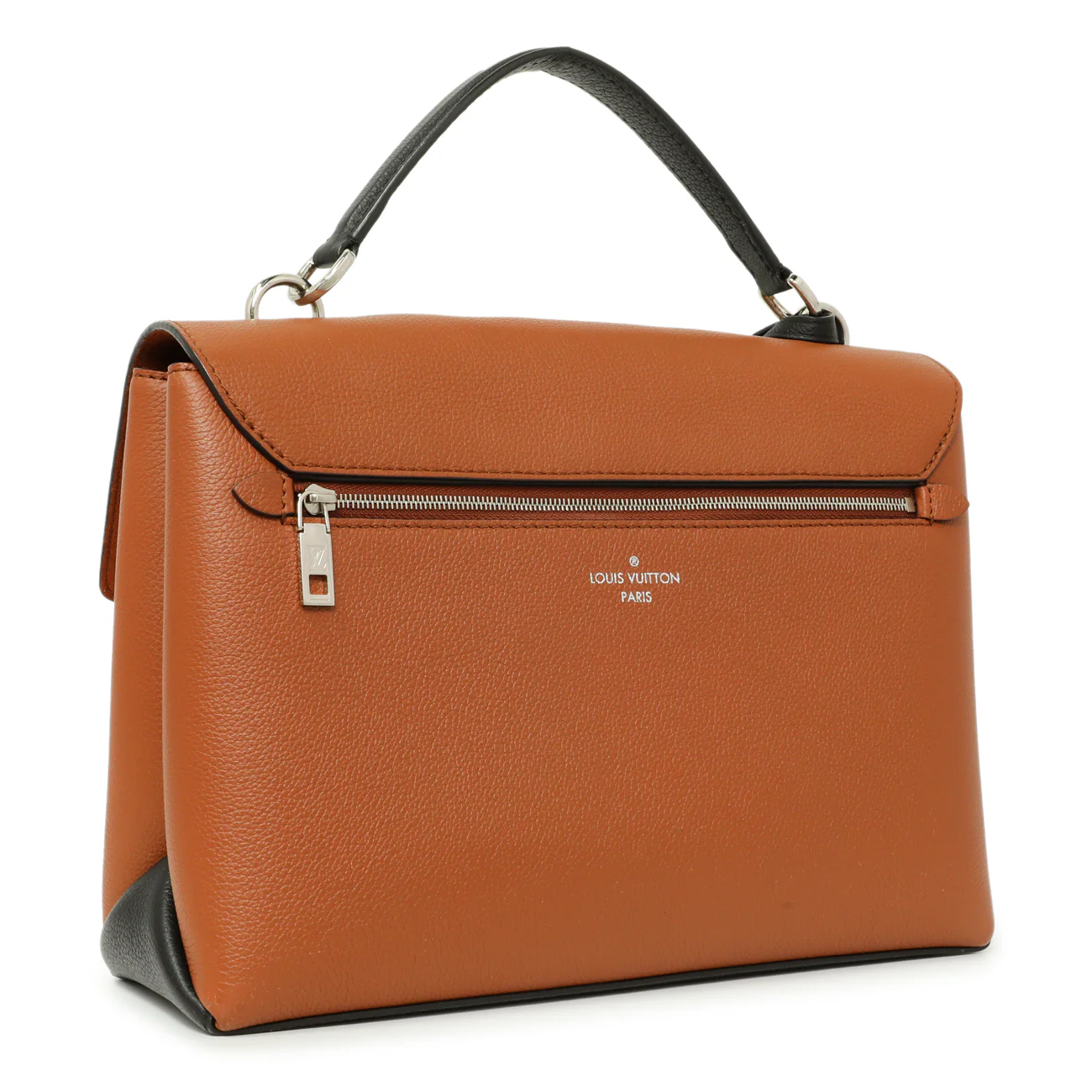 Louis Vuitton Caramel Creme Black Soft Calfskin My Lockme Top Handle - Image 2
