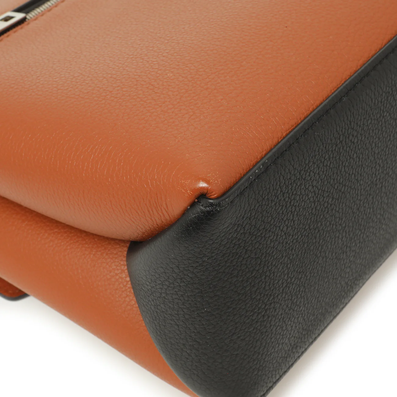 Louis Vuitton Caramel Creme Black Soft Calfskin My Lockme Top Handle - Image 6