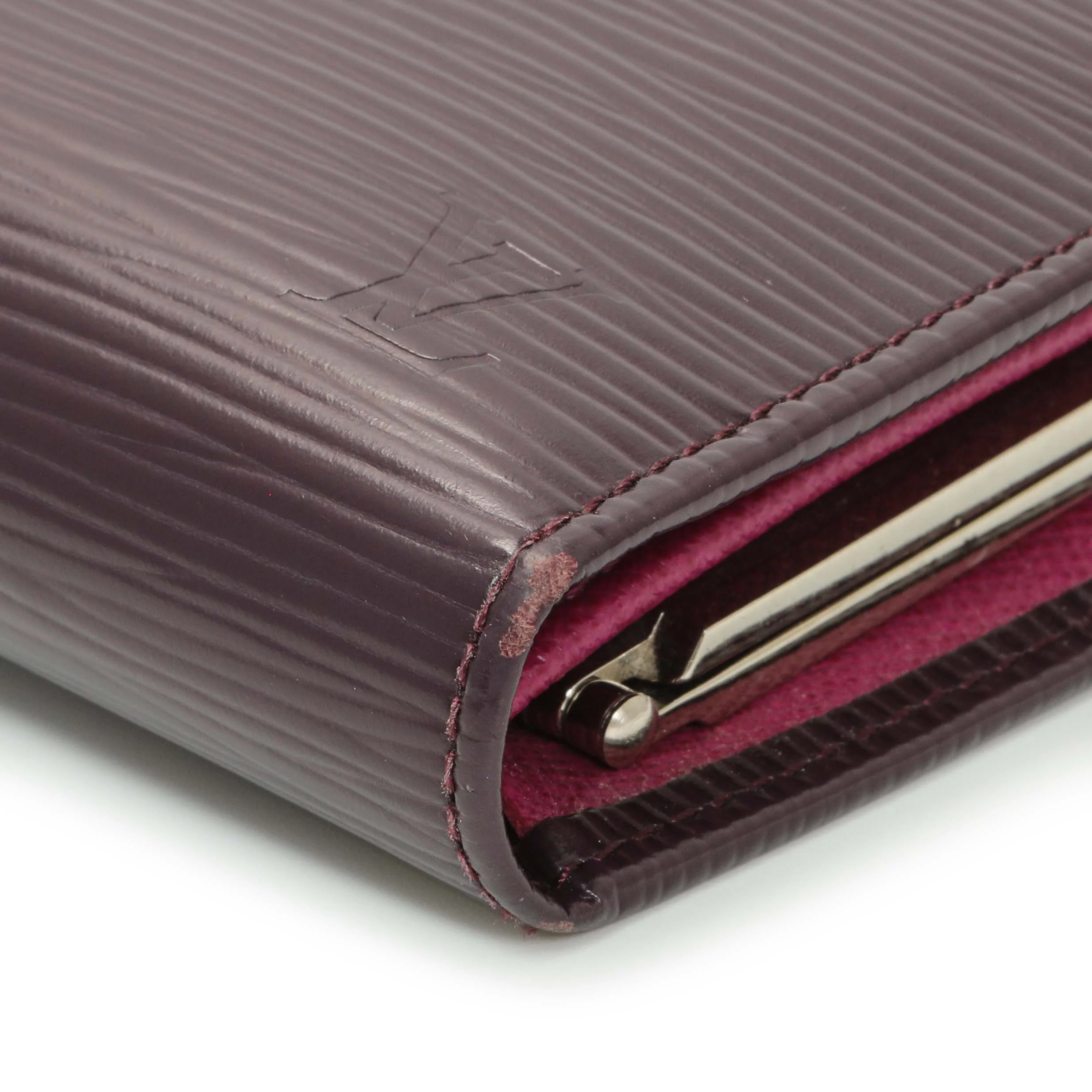 Louis Vuitton Cassis Epi French Purse Wallet - Image 5