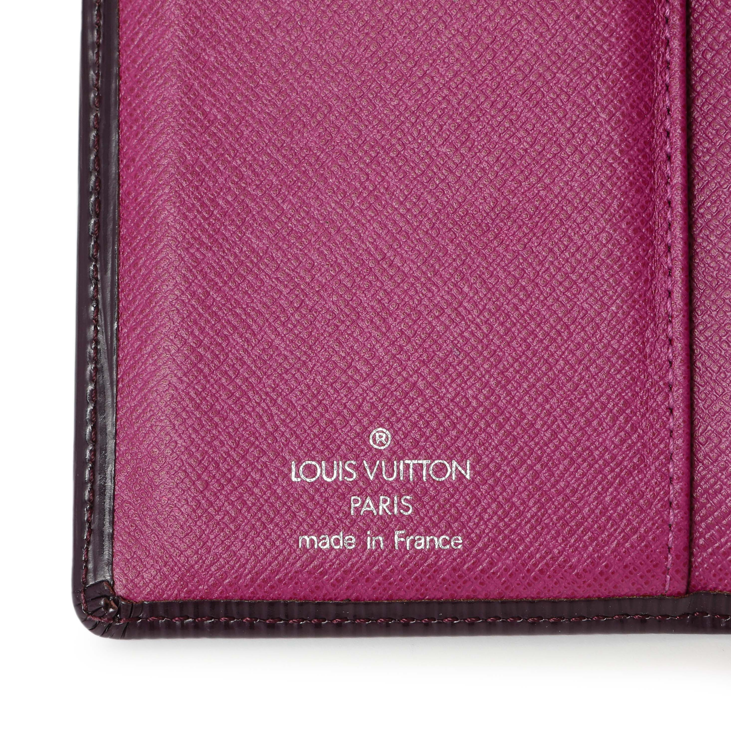 Louis Vuitton Cassis Epi French Purse Wallet - Image 9