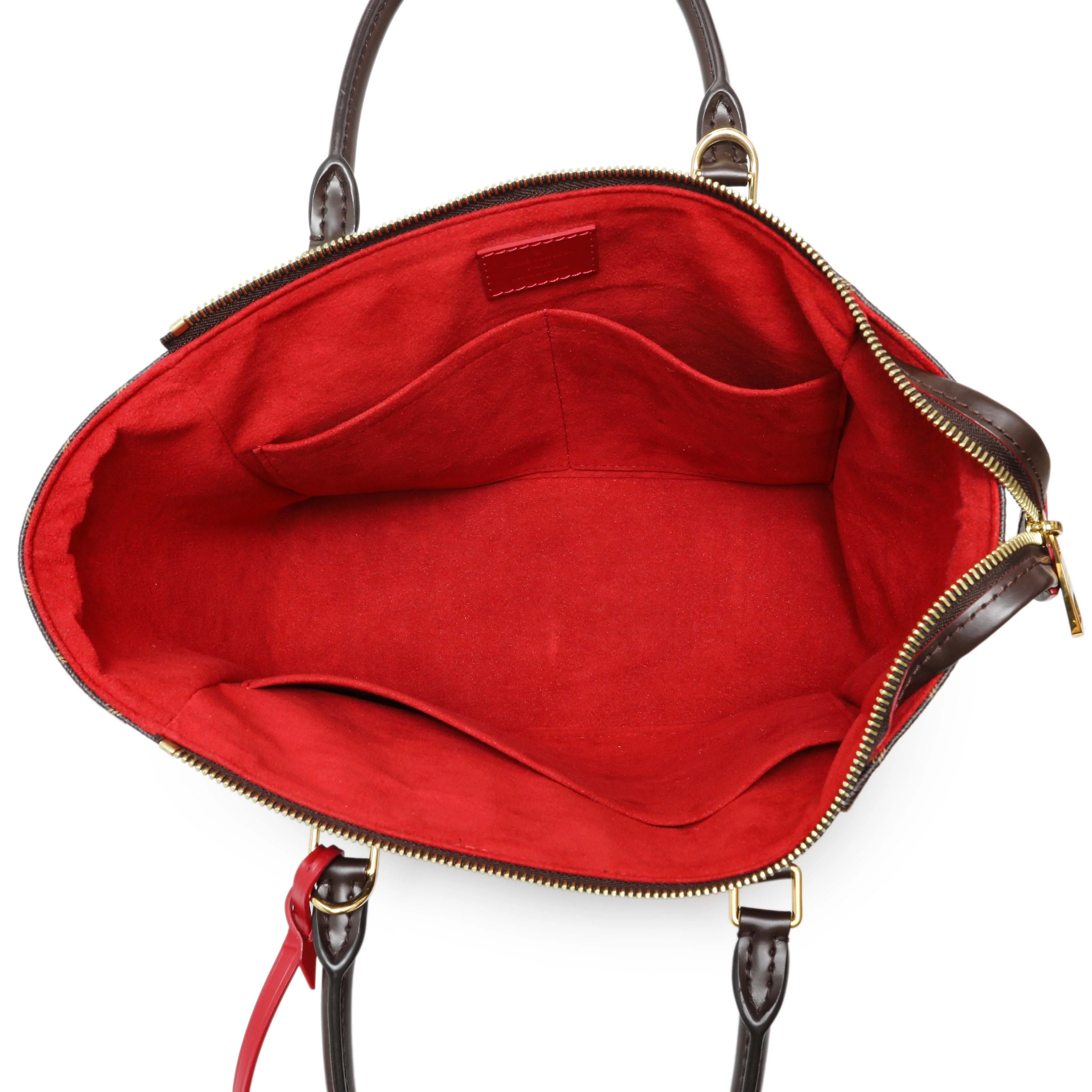 Louis Vuitton Cherry Damier Ebene Caissa Tote PM - Image 4