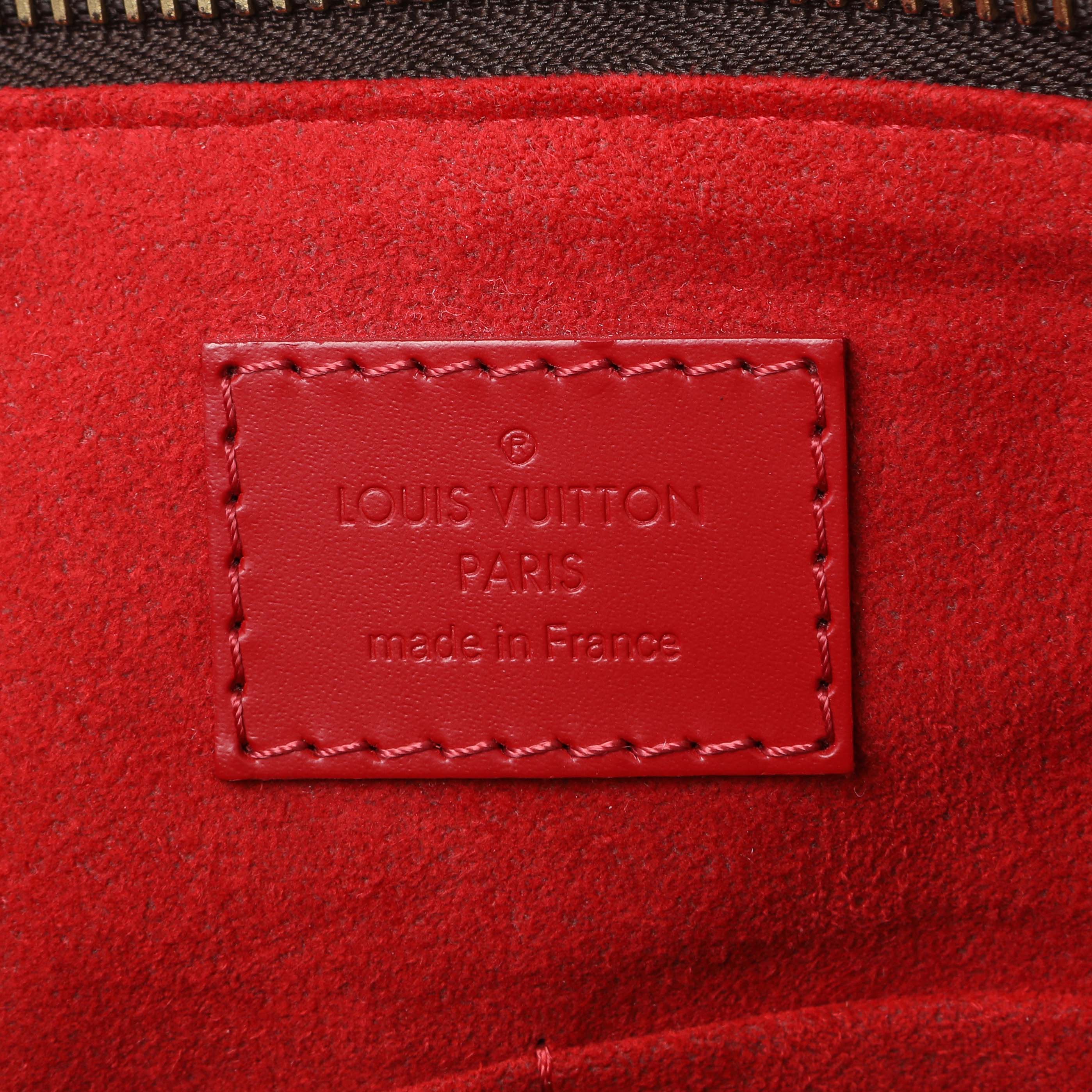 Louis Vuitton Cherry Damier Ebene Caissa Tote PM - Image 5