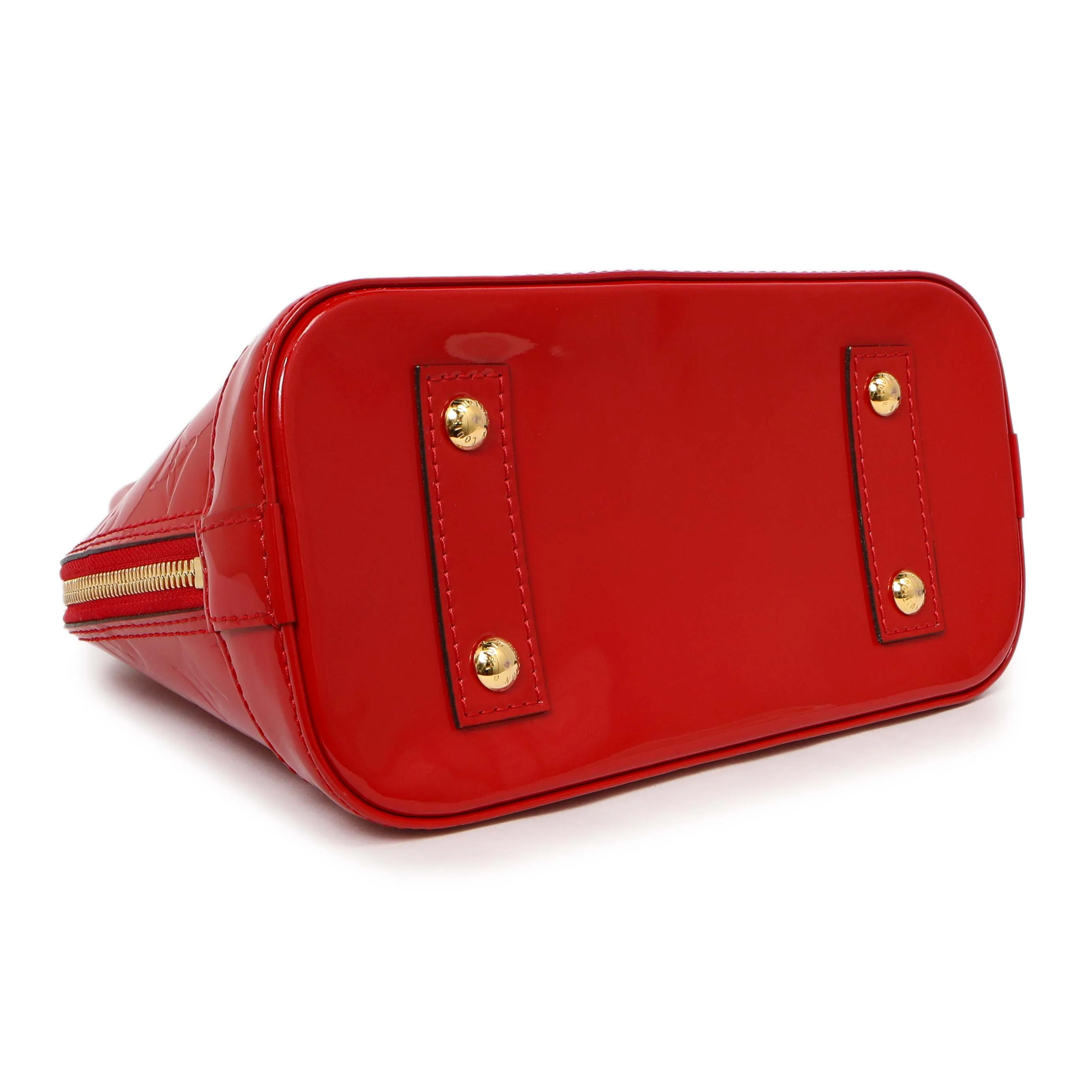 Louis Vuitton Cherry Vernis Alma BB - Image 3