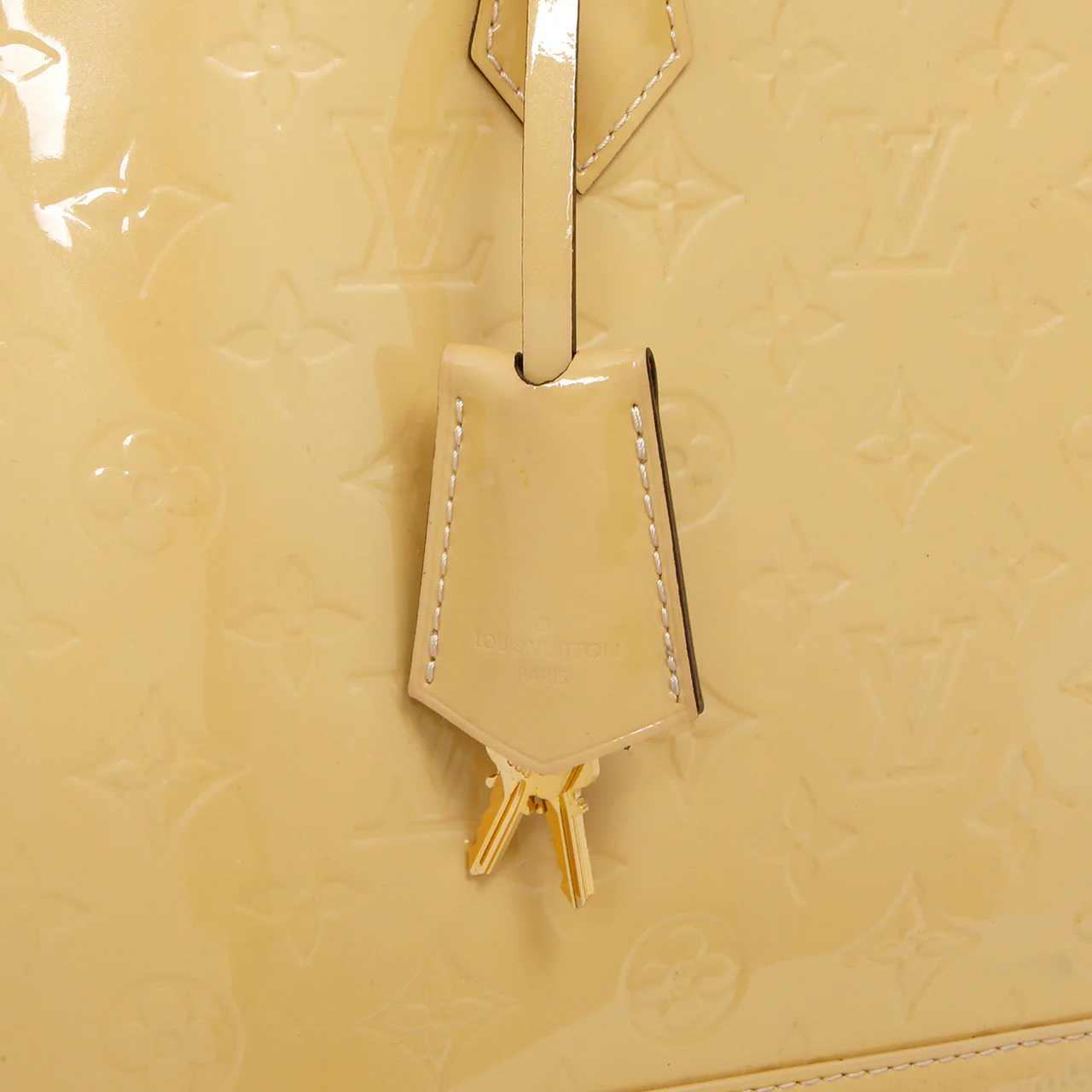 Louis Vuitton Citrine Vernis Alma PM - Image 17