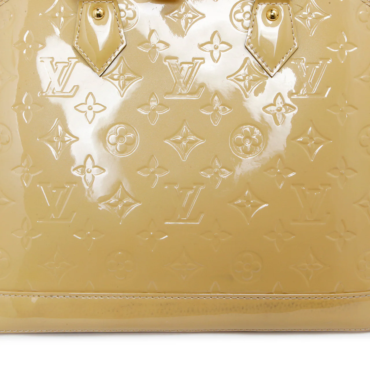 Louis Vuitton Citrine Vernis Alma PM - Image 18