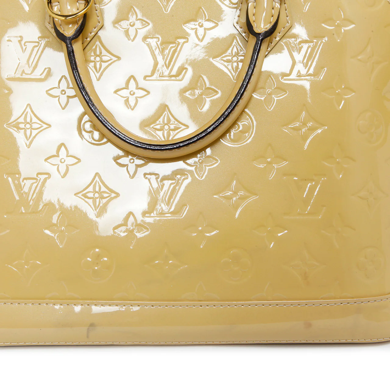 Louis Vuitton Citrine Vernis Alma PM - Image 19