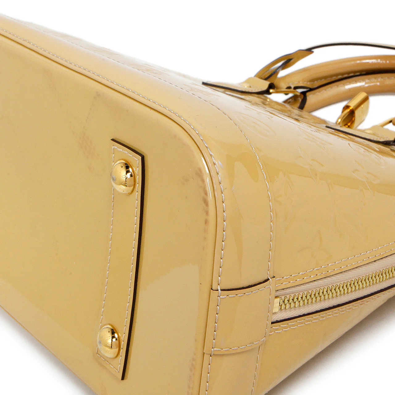 Louis Vuitton Citrine Vernis Alma PM - Image 21