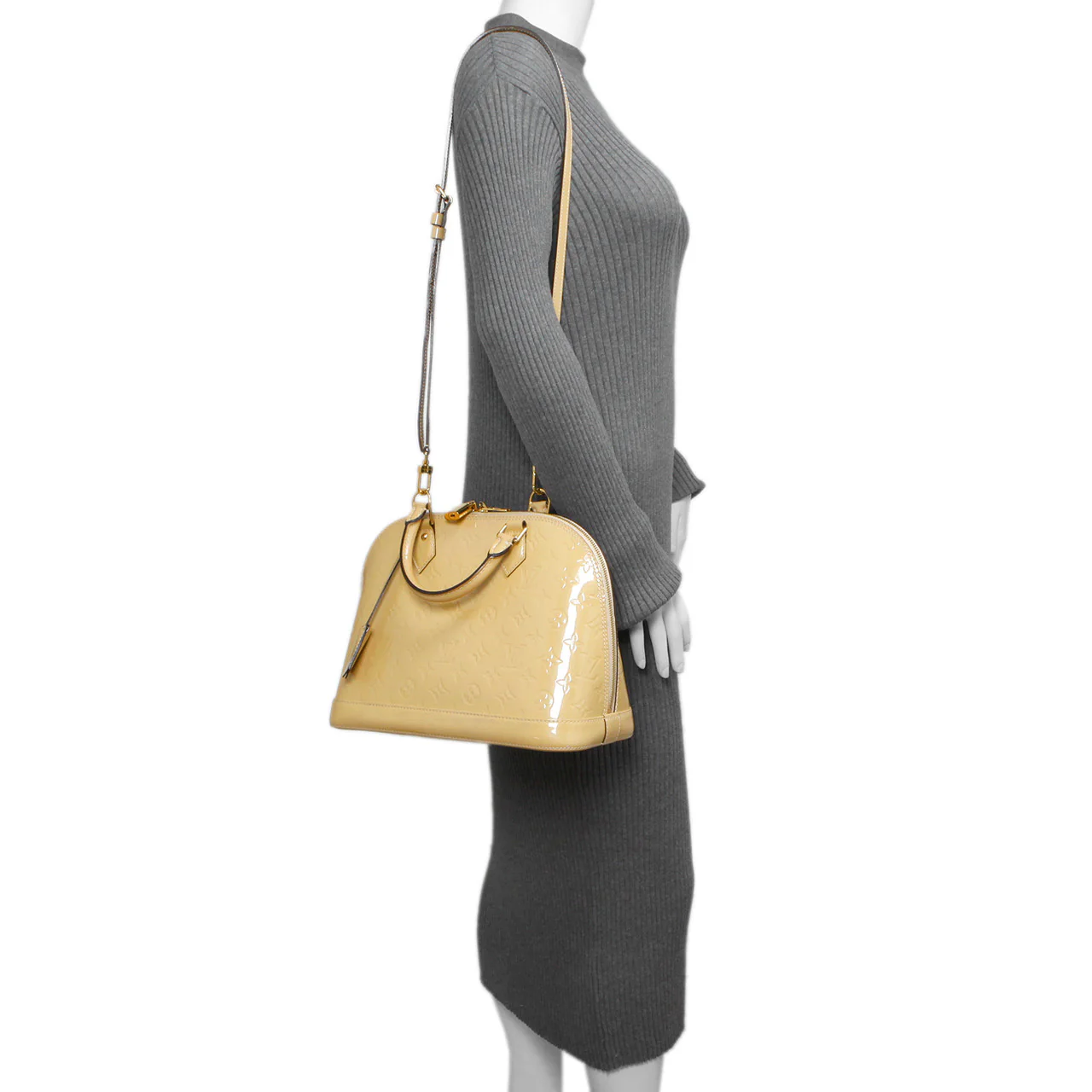 Louis Vuitton Citrine Vernis Alma PM - Image 23