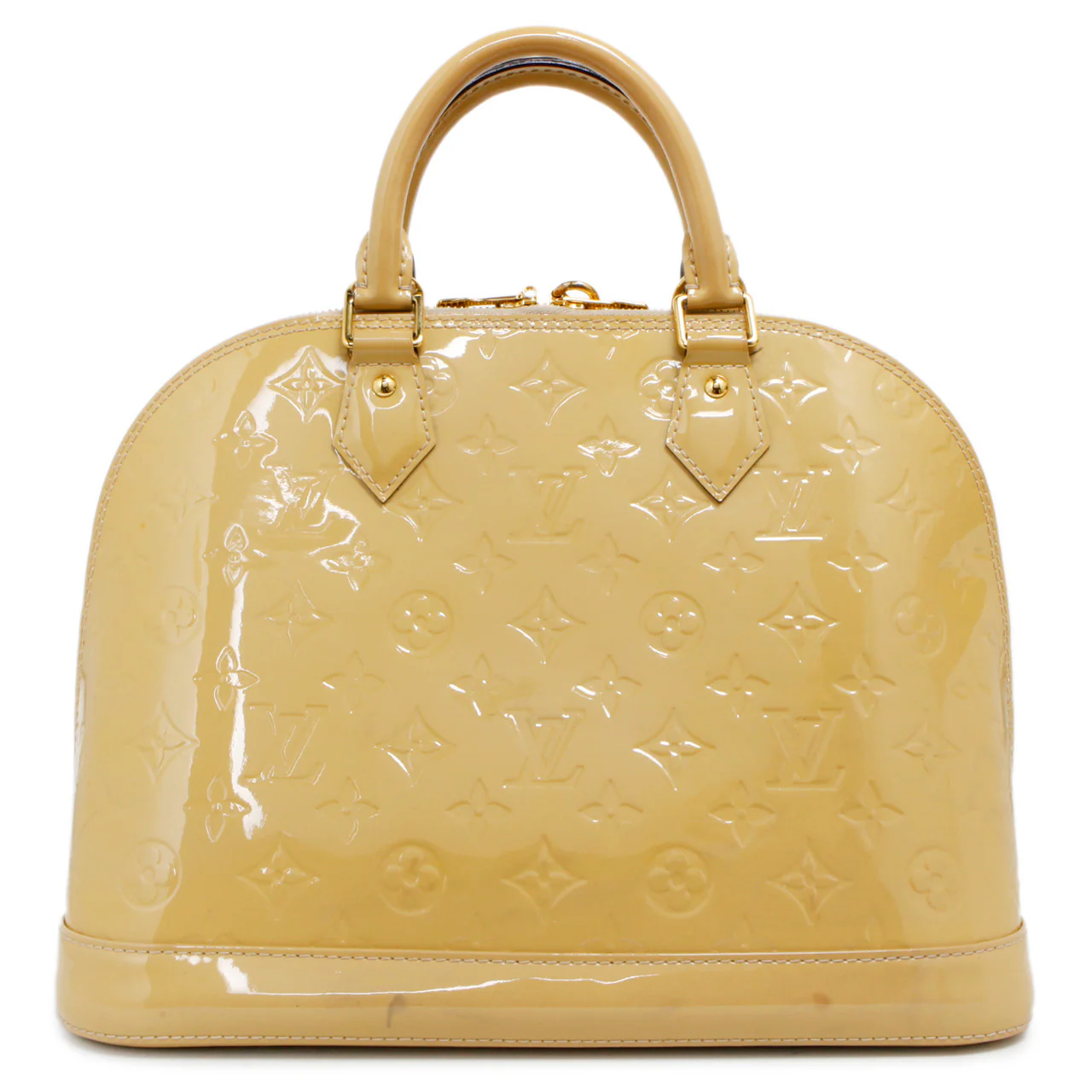 Louis Vuitton Citrine Vernis Alma PM - Image 3