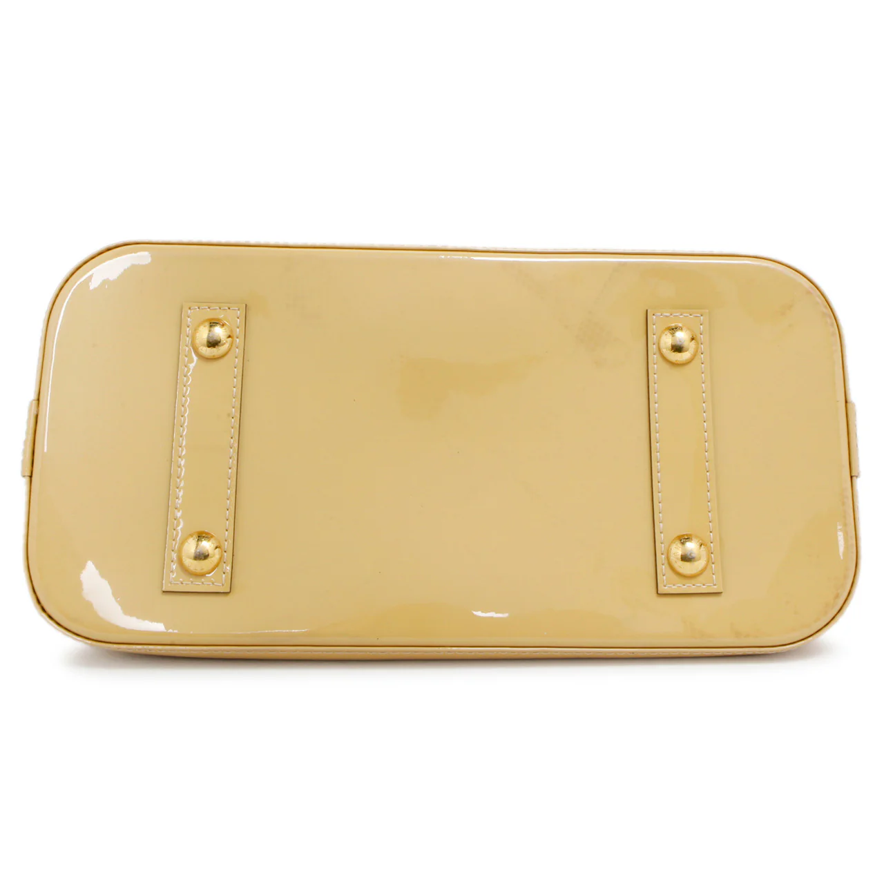 Louis Vuitton Citrine Vernis Alma PM - Image 5
