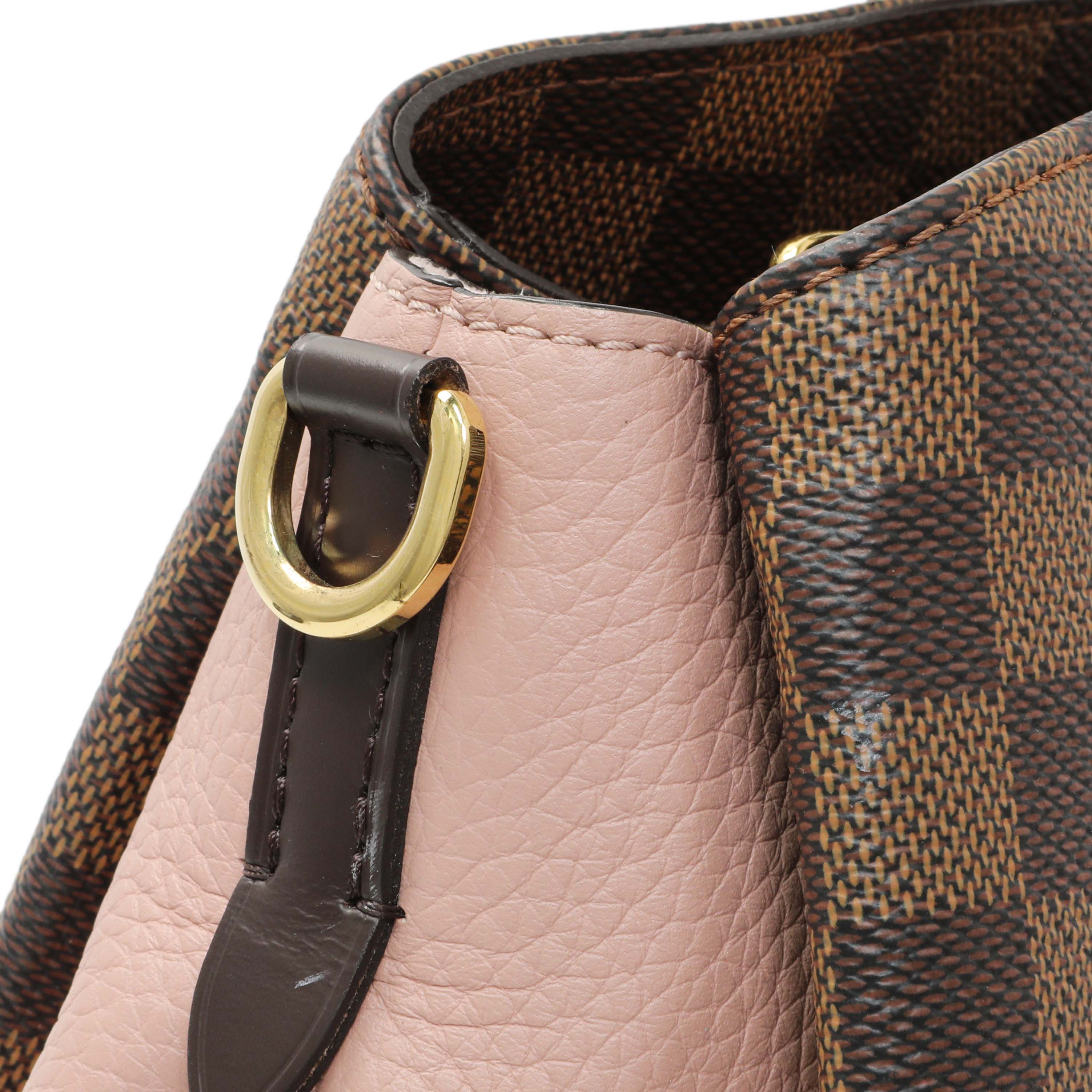 Louis Vuitton Cuir Taurillon Damier Ebene Normandy Magnolia - Image 11
