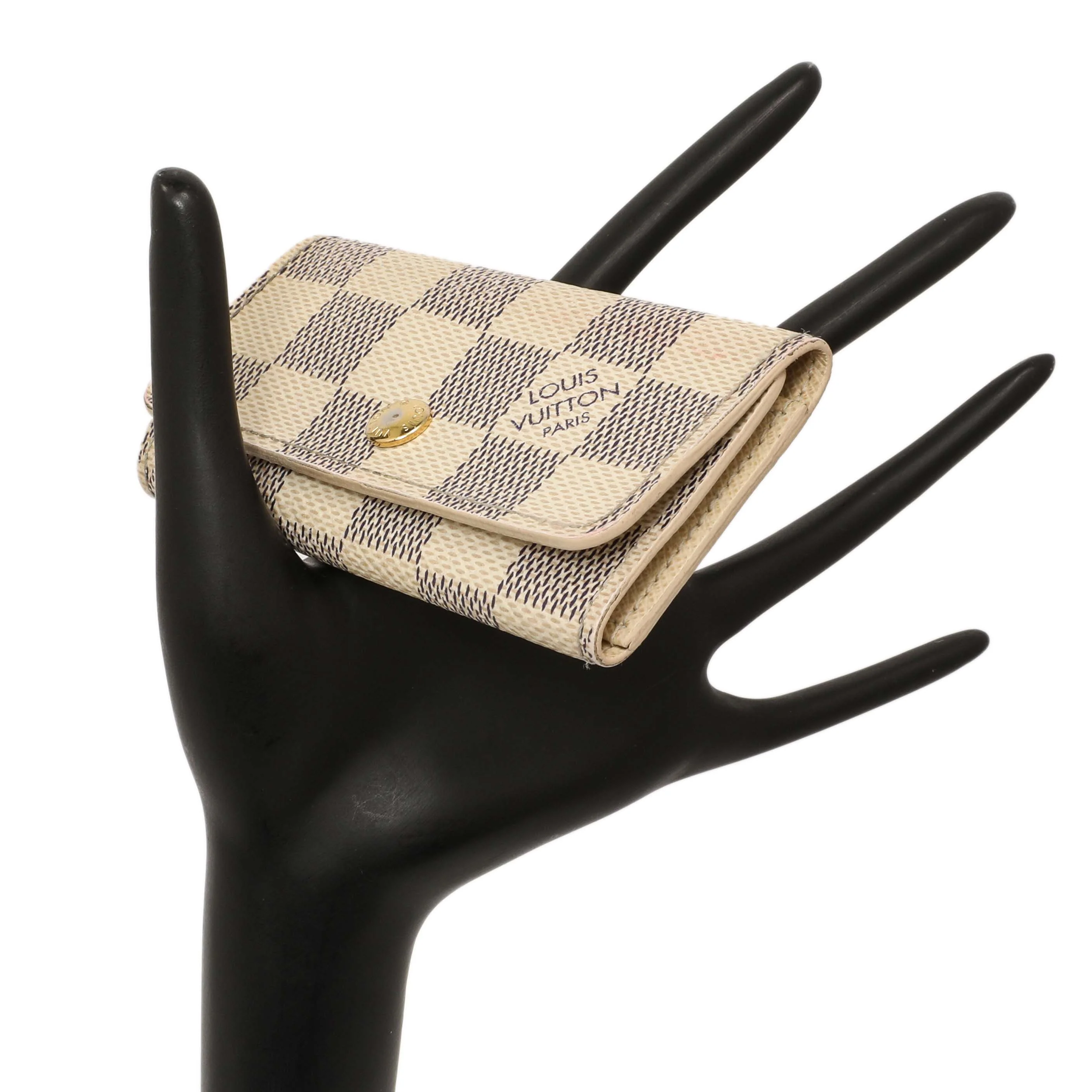 Louis Vuitton Damier Azur 4 Key Holder - Image 12