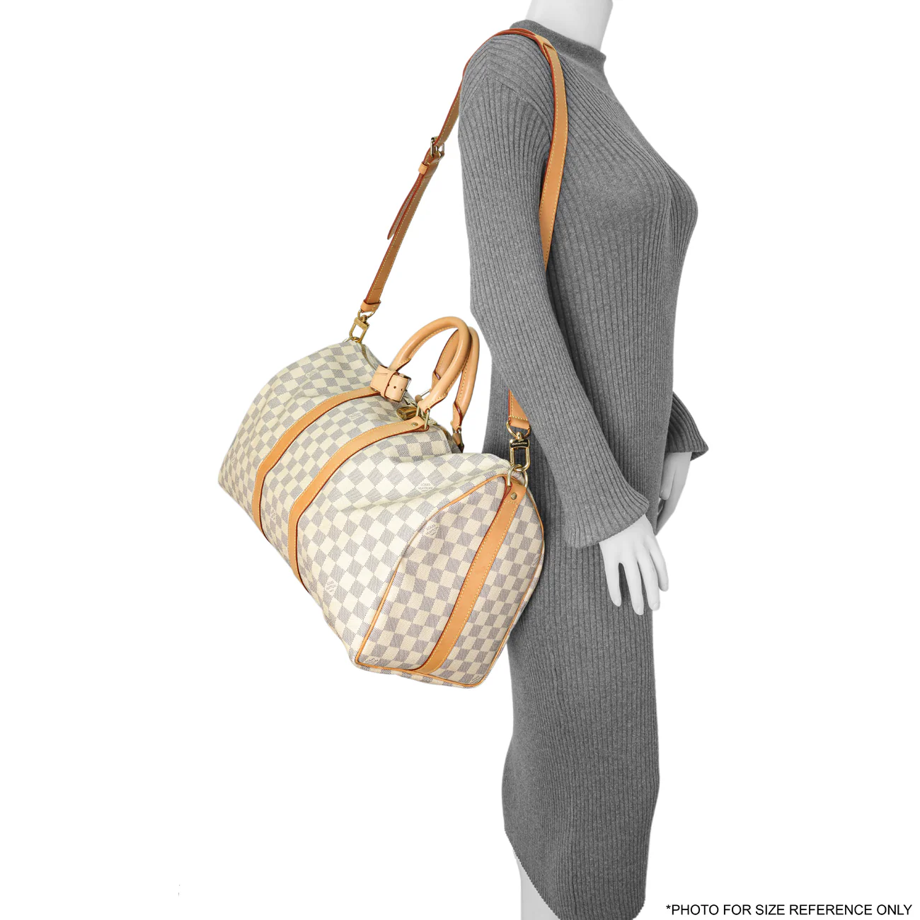 Louis Vuitton Damier Azur Keepall Bandouliere 45 - Image 12
