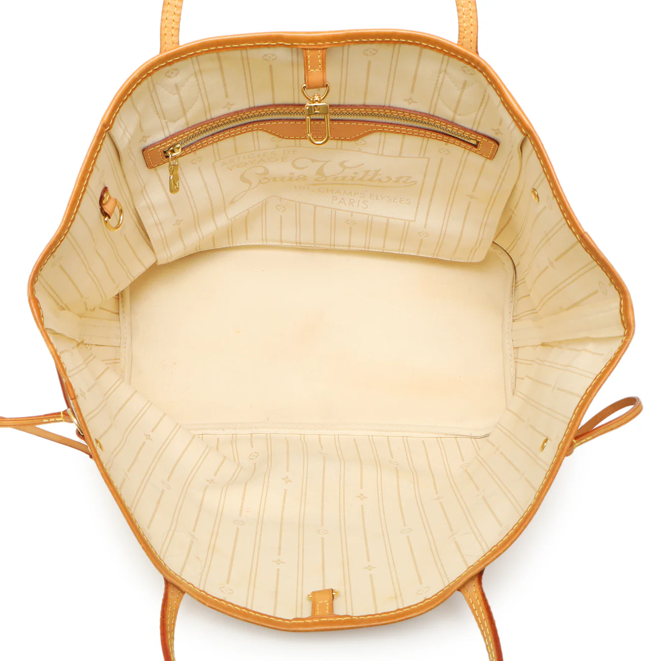Louis Vuitton Damier Azur Neverfull MM - Image 8