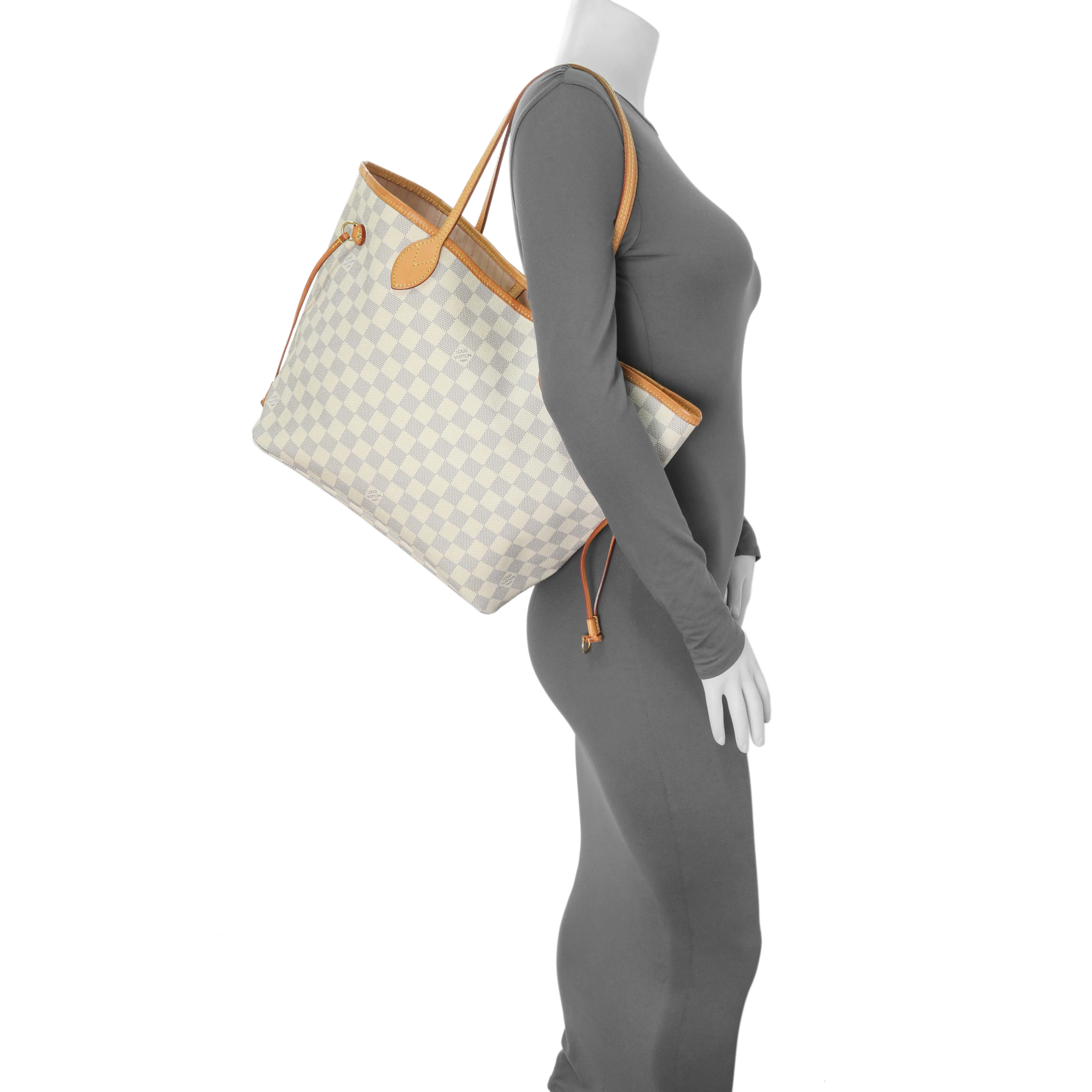 Louis Vuitton Damier Azur Neverfull MM - Image 12