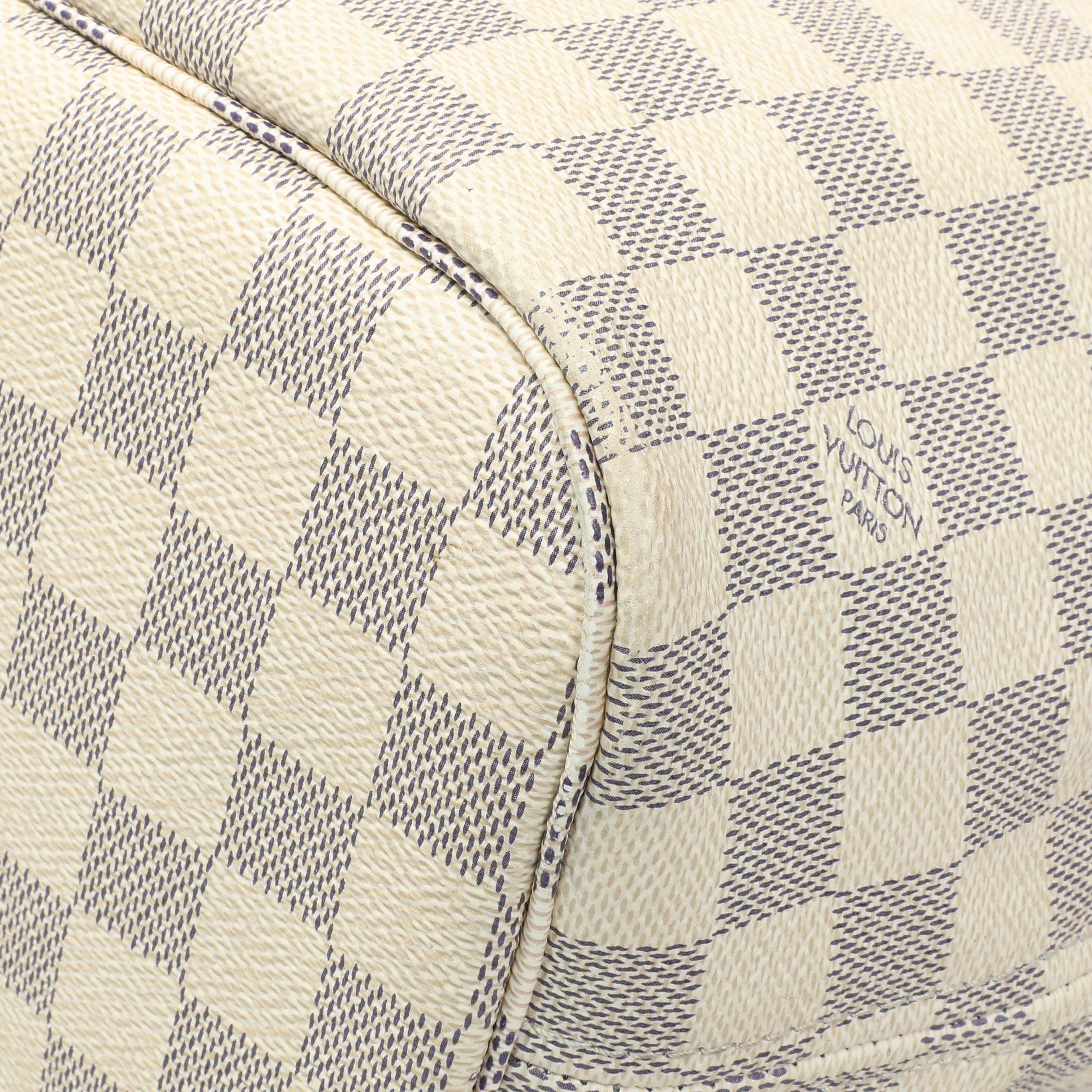 Louis Vuitton Damier Azur Neverfull MM - Image 7