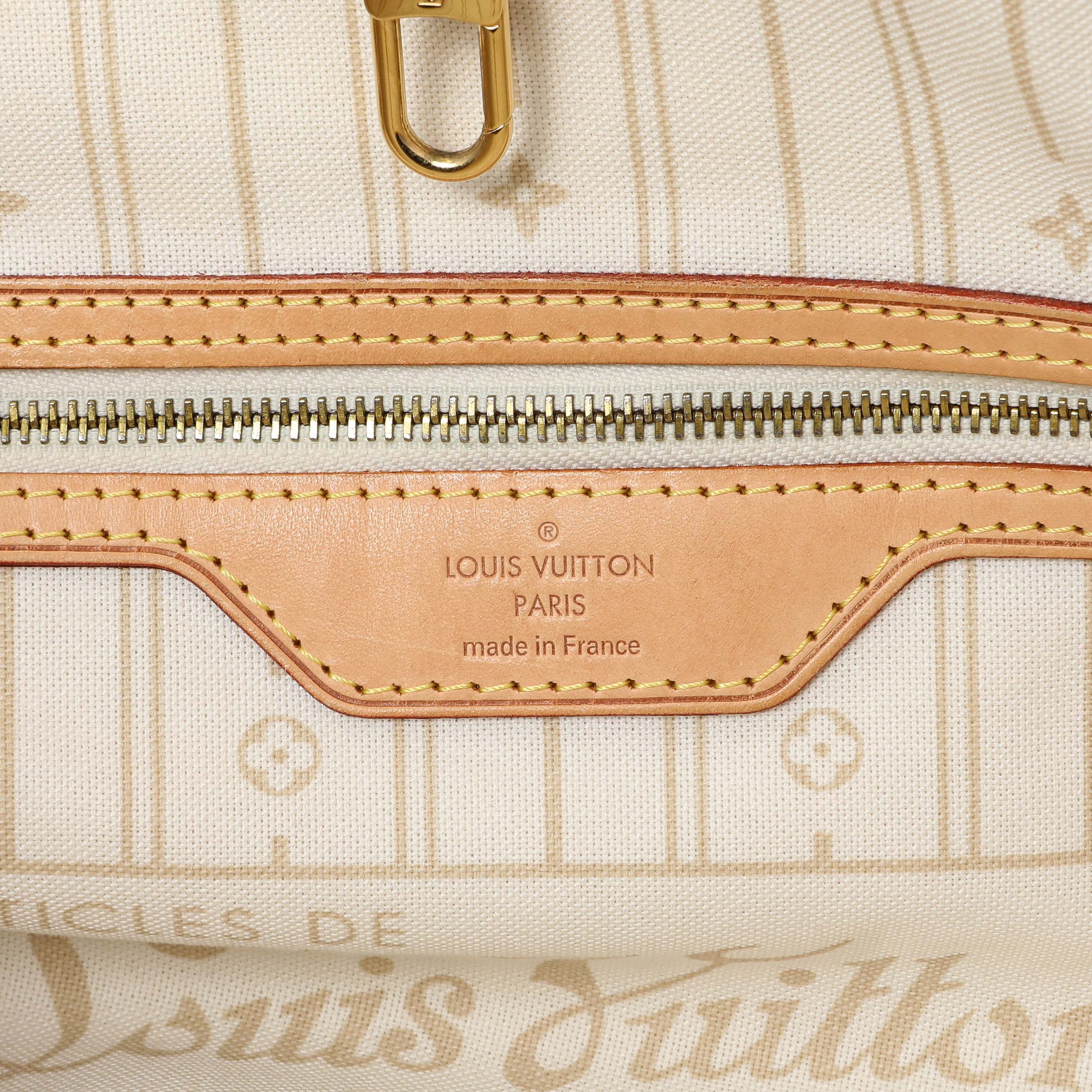Louis Vuitton Damier Azur Neverfull MM - Image 9