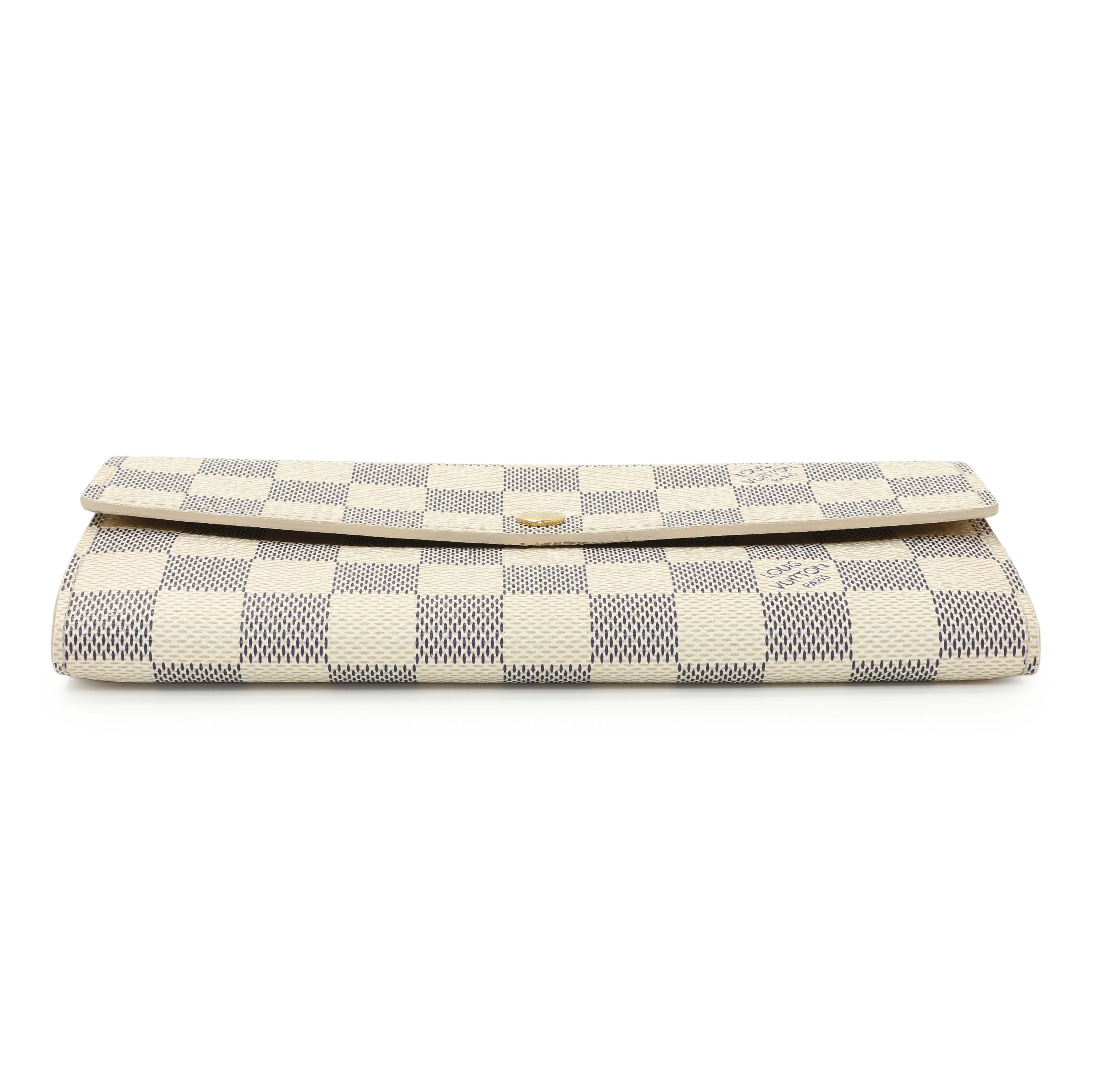 Louis Vuitton Damier Azur Sarah Wallet - Image 3